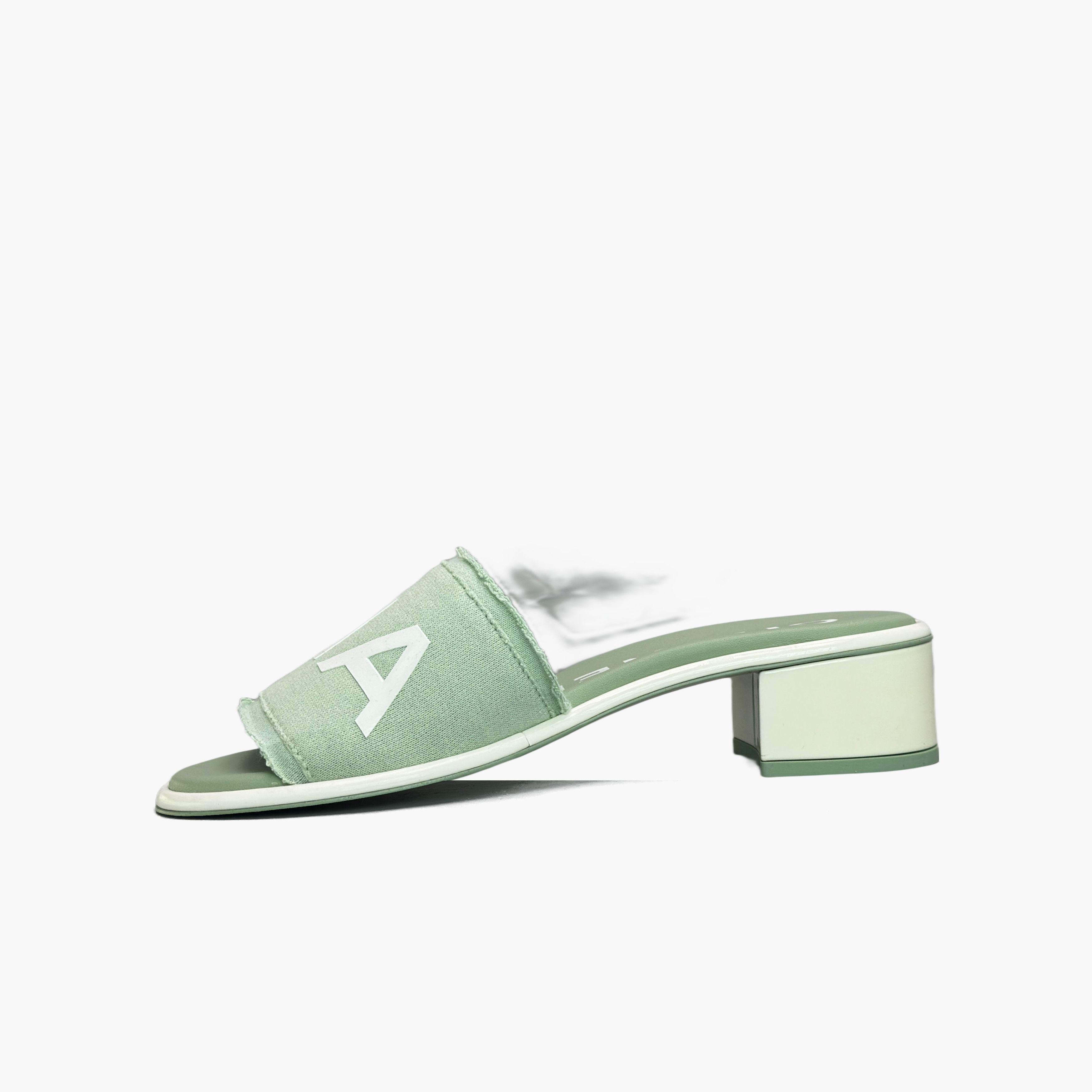 Chanel CHANEL Logo Canvas Sandals Size 37.5 Size US 7.5 / IT 37.5 - 3 Thumbnail