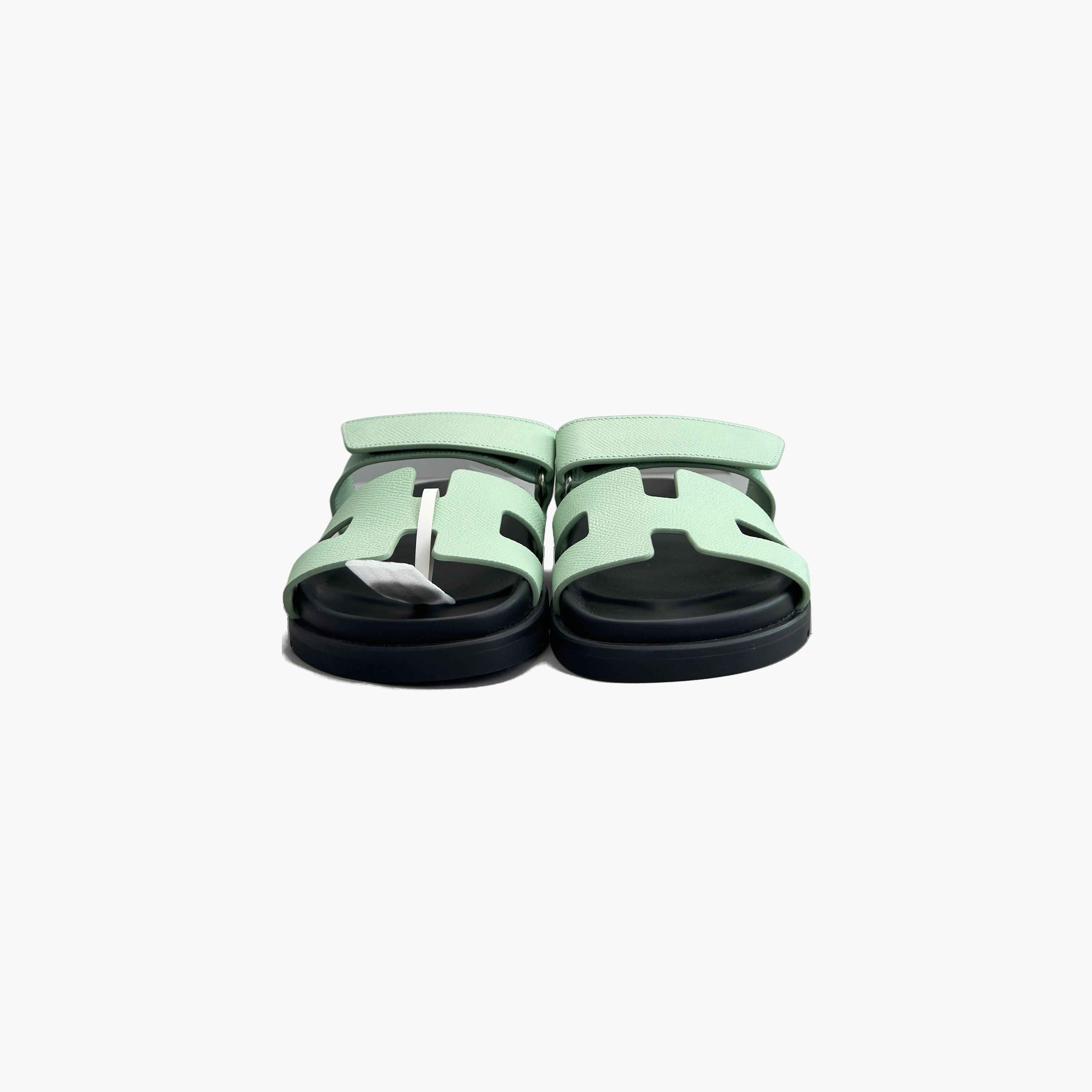 Hermes Hermès Chypre Leather Sandals Size 35 Size US 5 / IT 35 - 5 Thumbnail