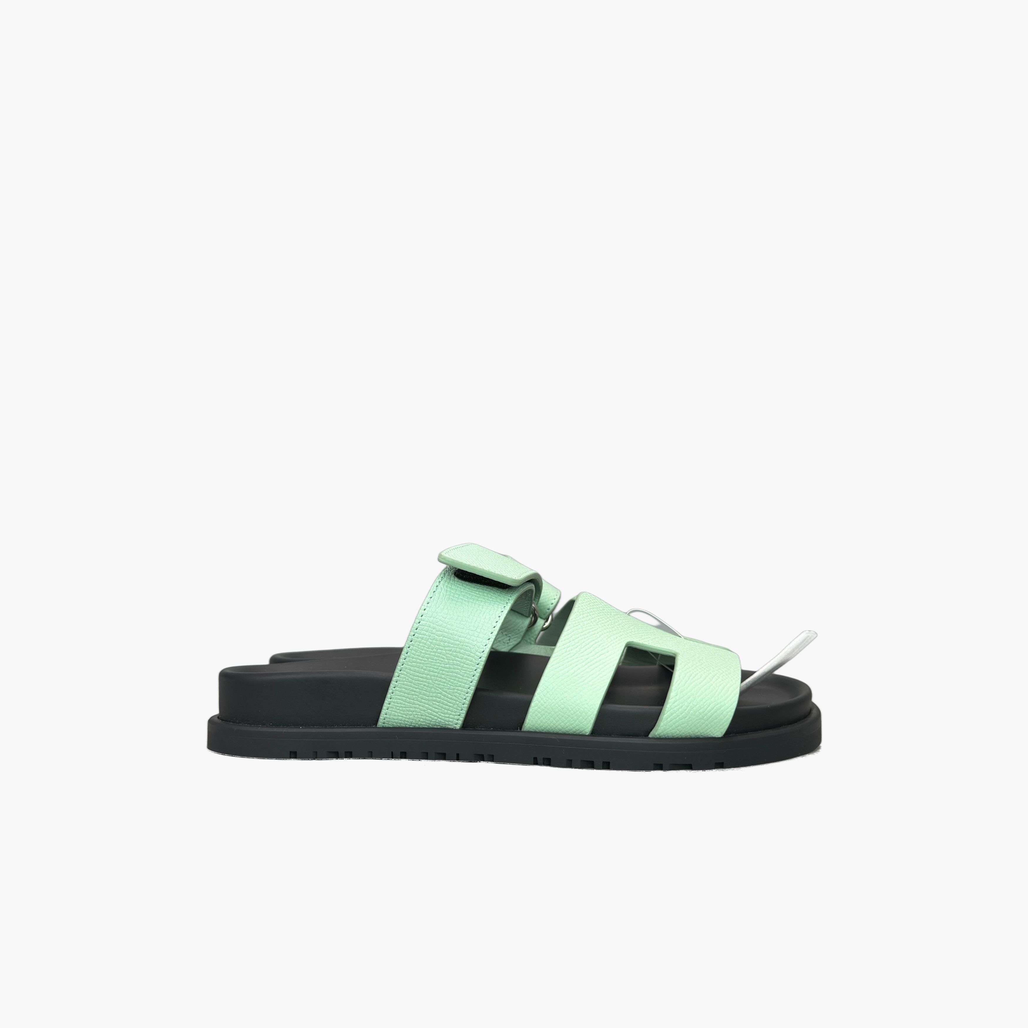 Hermes Hermès Chypre Leather Sandals Size 35 Size US 5 / IT 35 - 4 Thumbnail