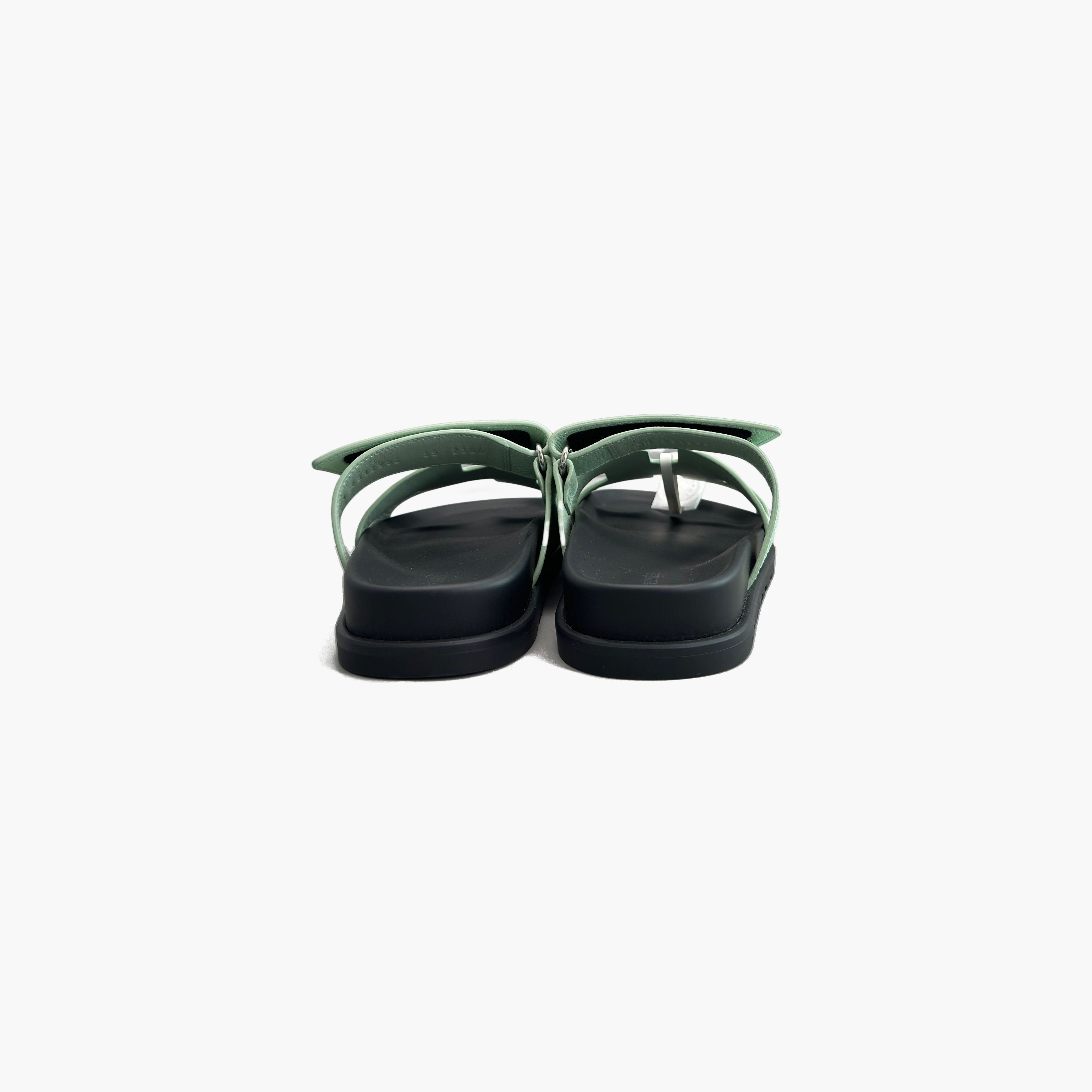 Hermes Hermès Chypre Leather Sandals Size 35 Size US 5 / IT 35 - 6 Thumbnail