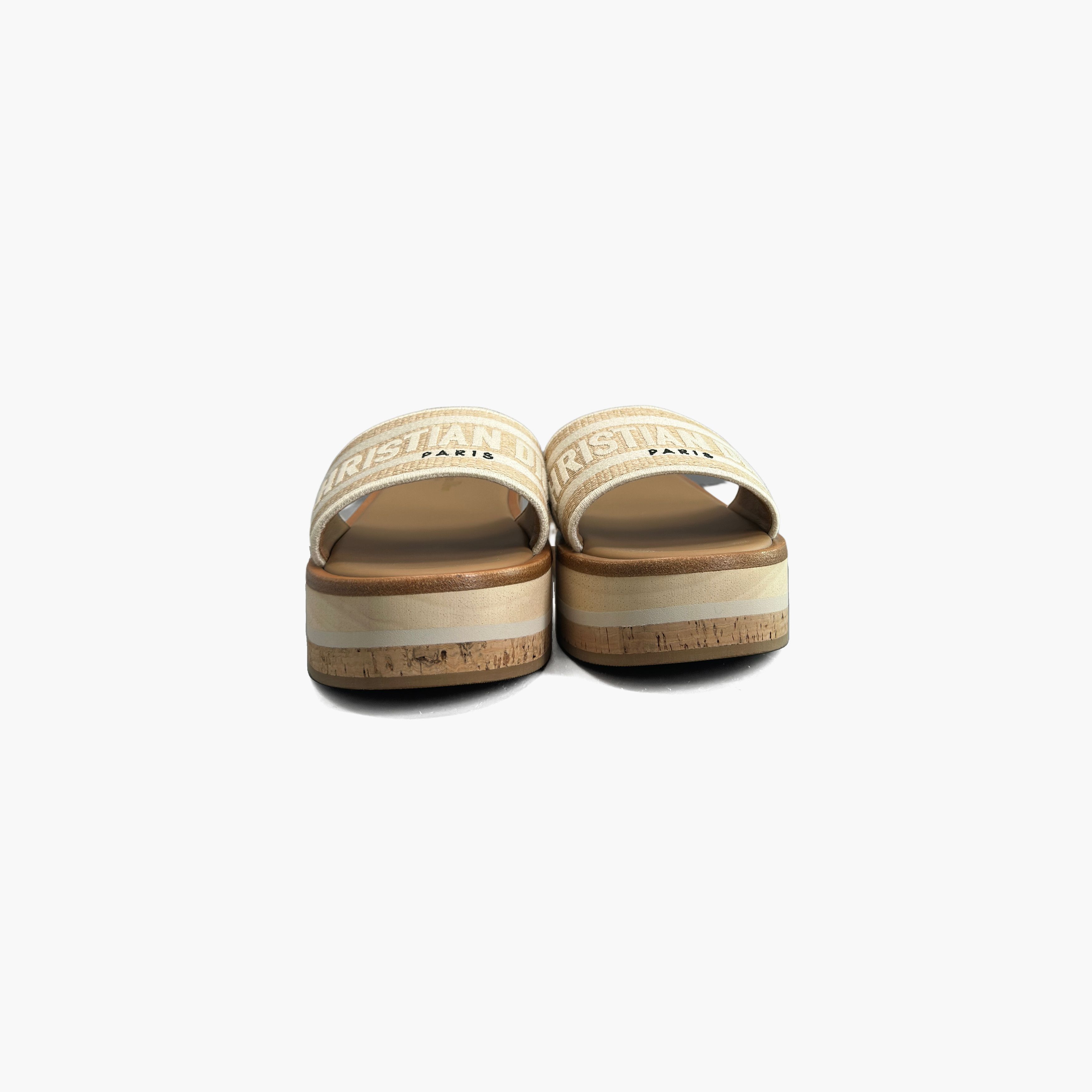 Dior Dior Dway Platform Sandals Size 38 Size US 8 / IT 38 - 5 Thumbnail