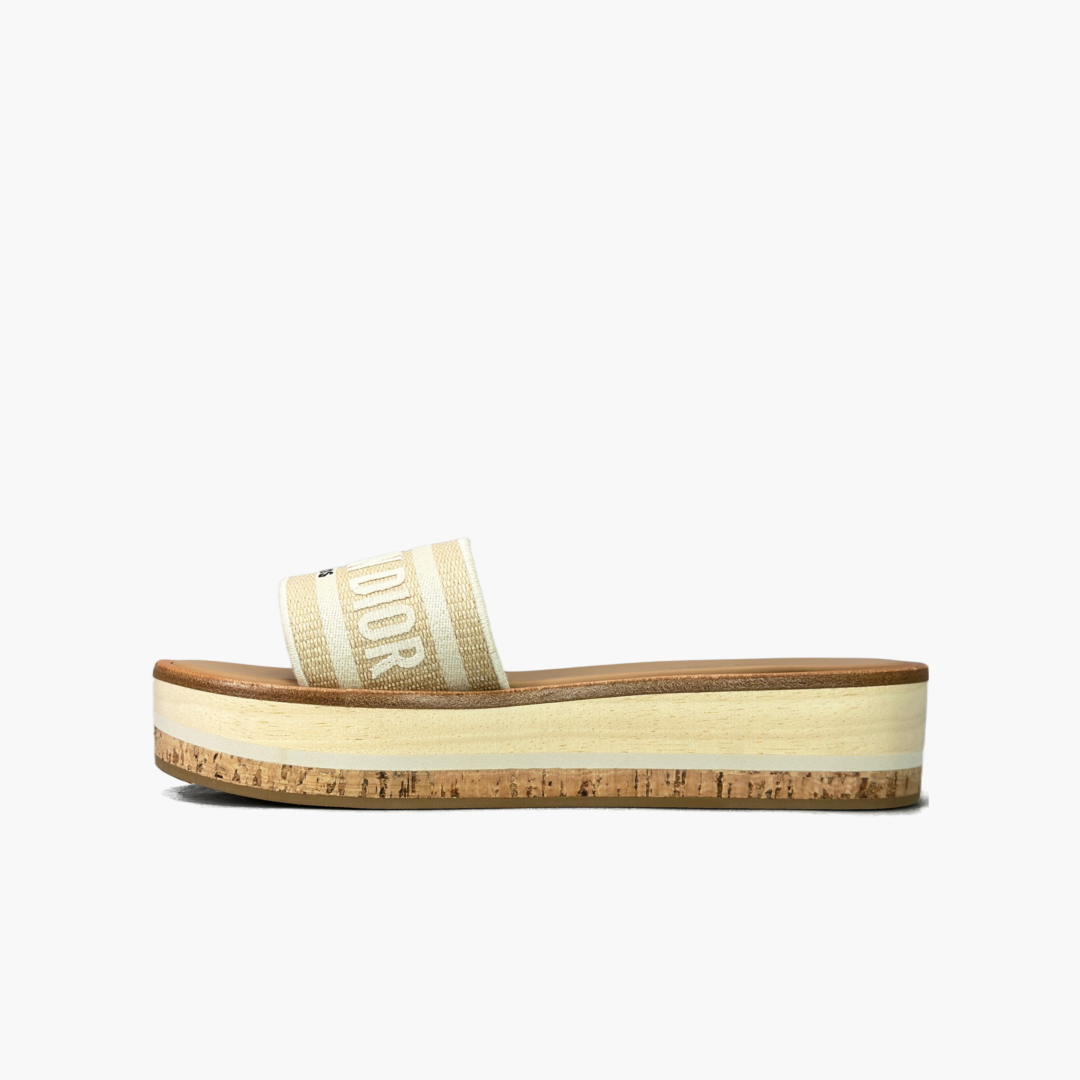 Dior Dior Dway Platform Sandals Size 38 Size US 8 / IT 38 - 3 Thumbnail