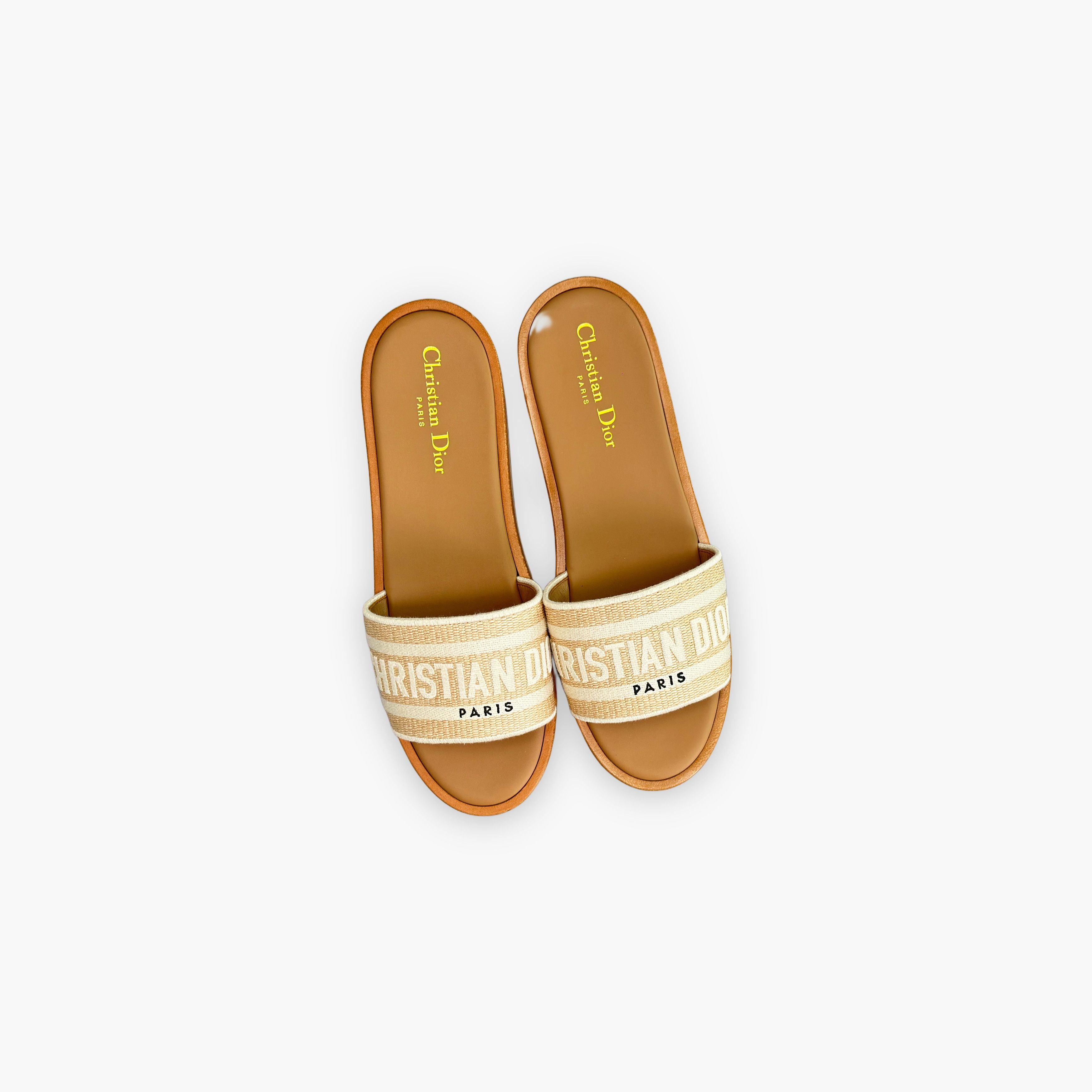 Dior Dior Dway Platform Sandals Size 38 Size US 8 / IT 38 - 9 Thumbnail