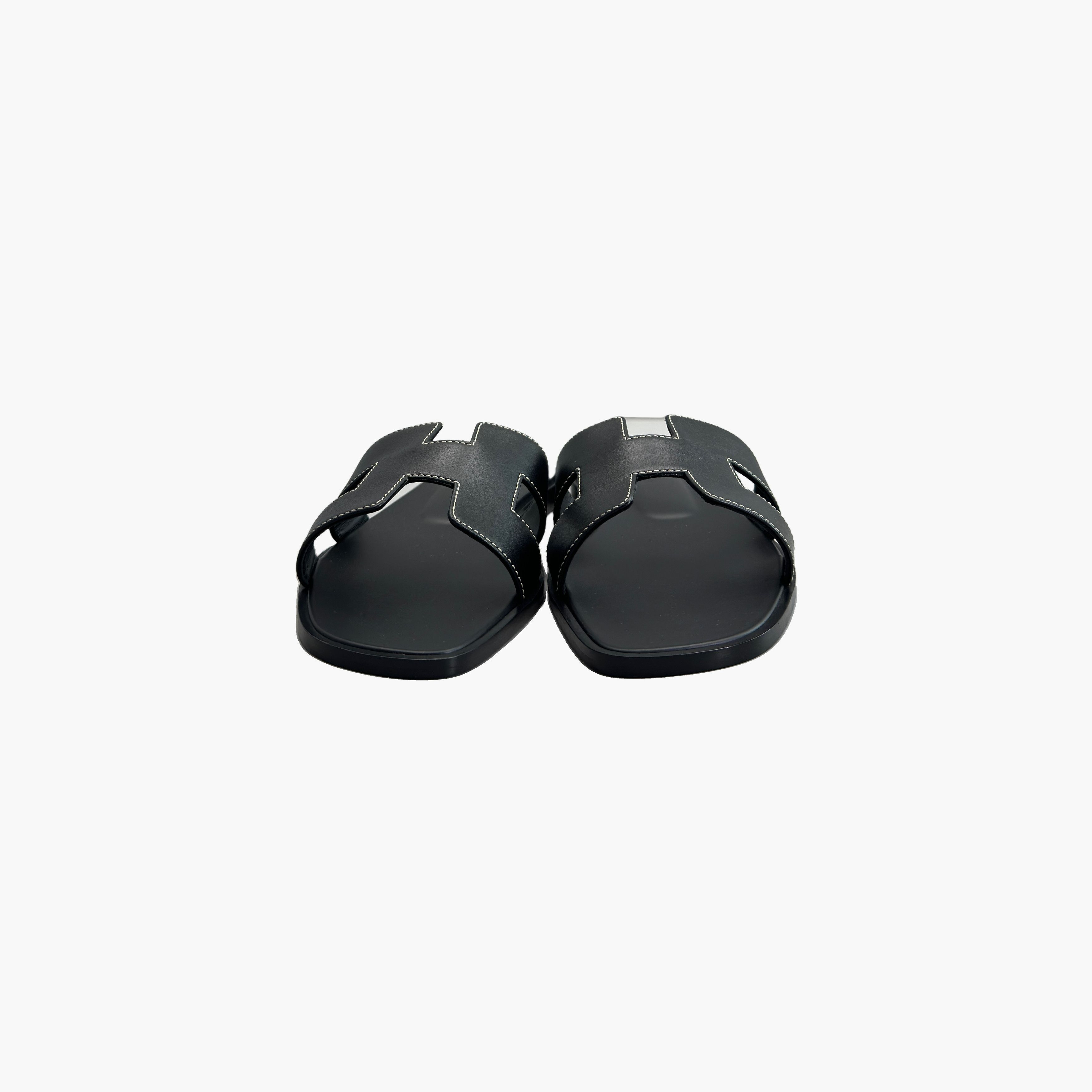 Hermes Hermes Oran Leather Sandals Size 39 Size US 9 / IT 39 - 5 Thumbnail
