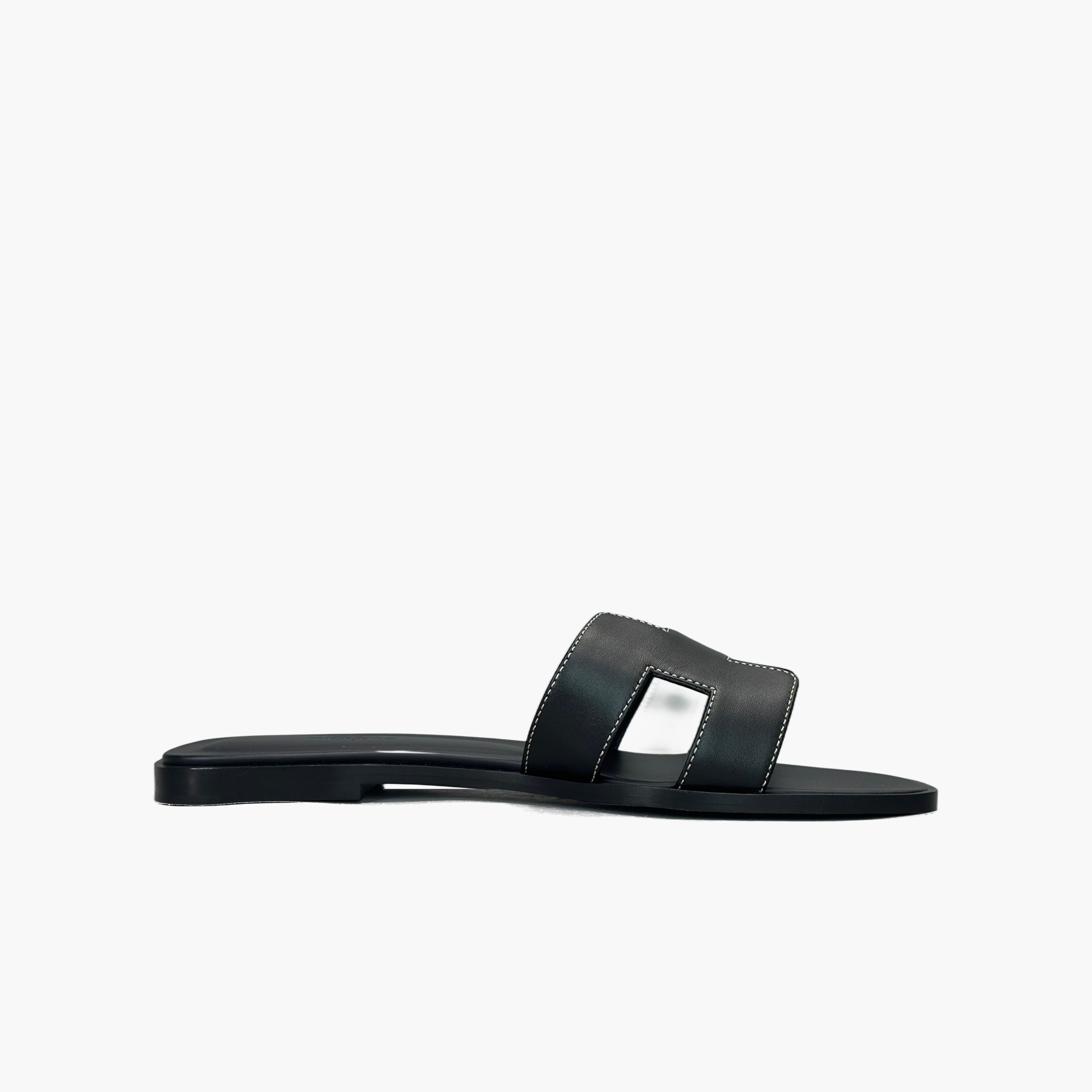 Hermes Hermes Oran Leather Sandals Size 39 Size US 9 / IT 39 - 2 Thumbnail