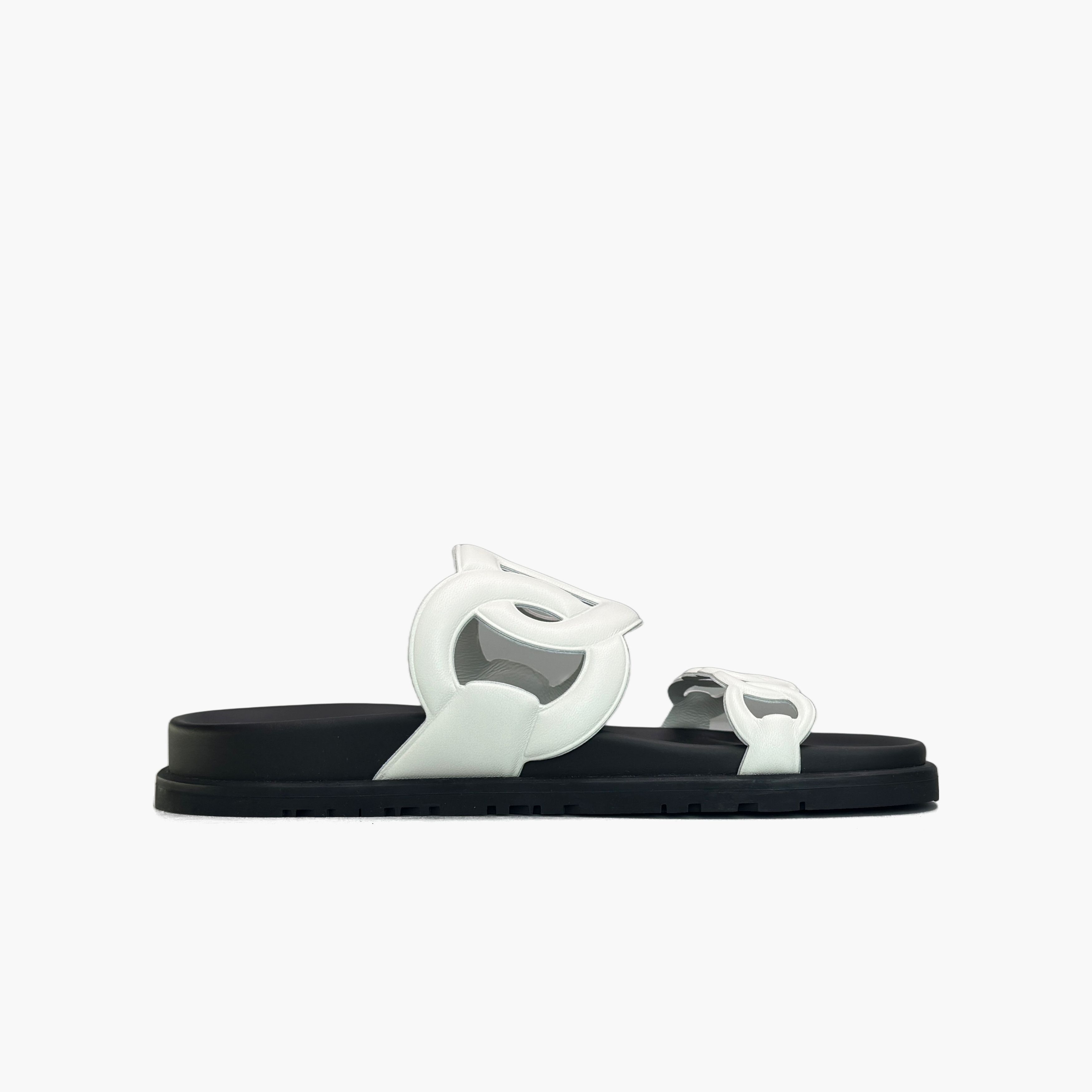Hermes Hermes Extra Leather Sandals Size 37 Size US 6 / IT 36 - 2 Thumbnail