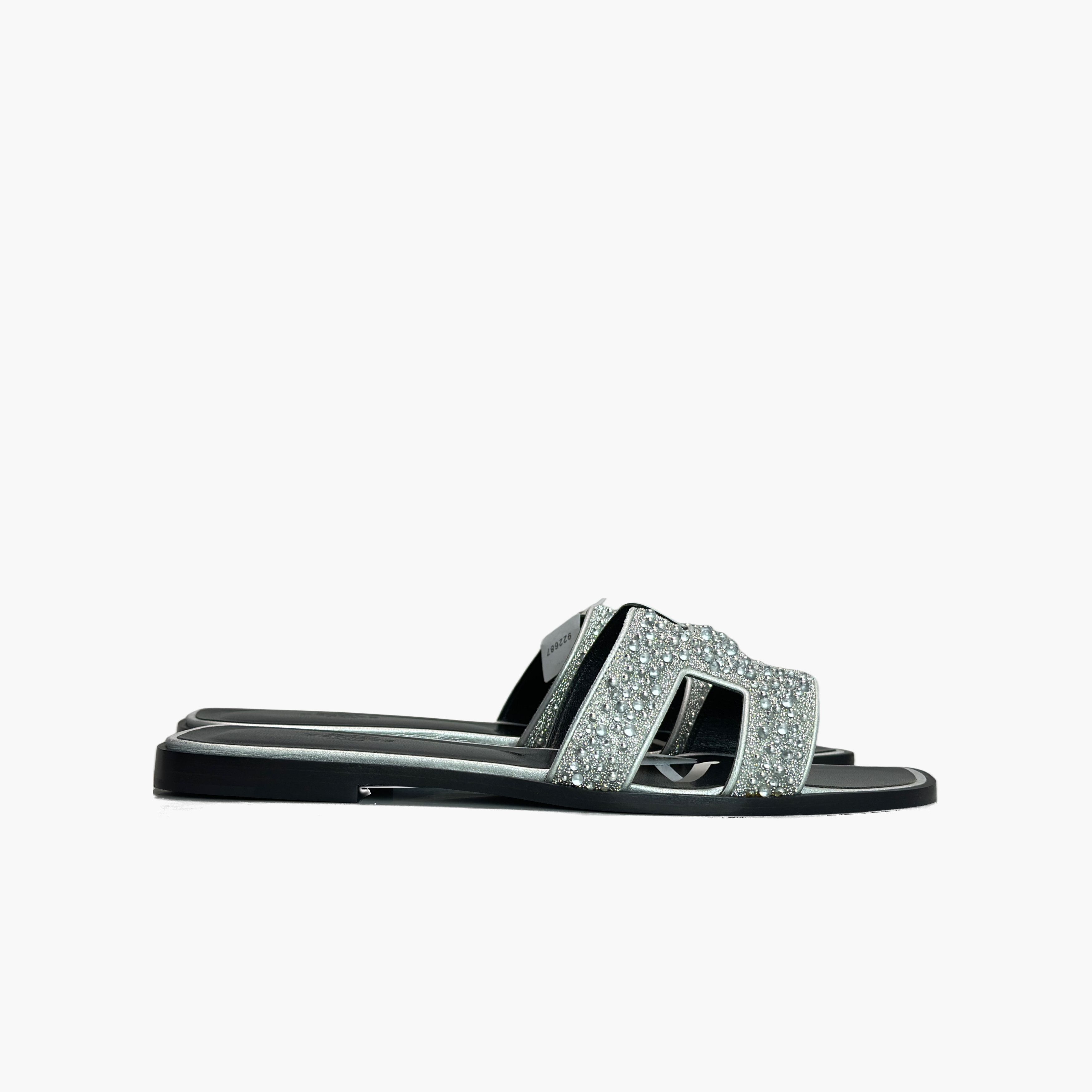 Hermes Hermès Crystal Embellished Sandals Size 38.5 Size US 8.5 / IT 38.5 - 4 Thumbnail