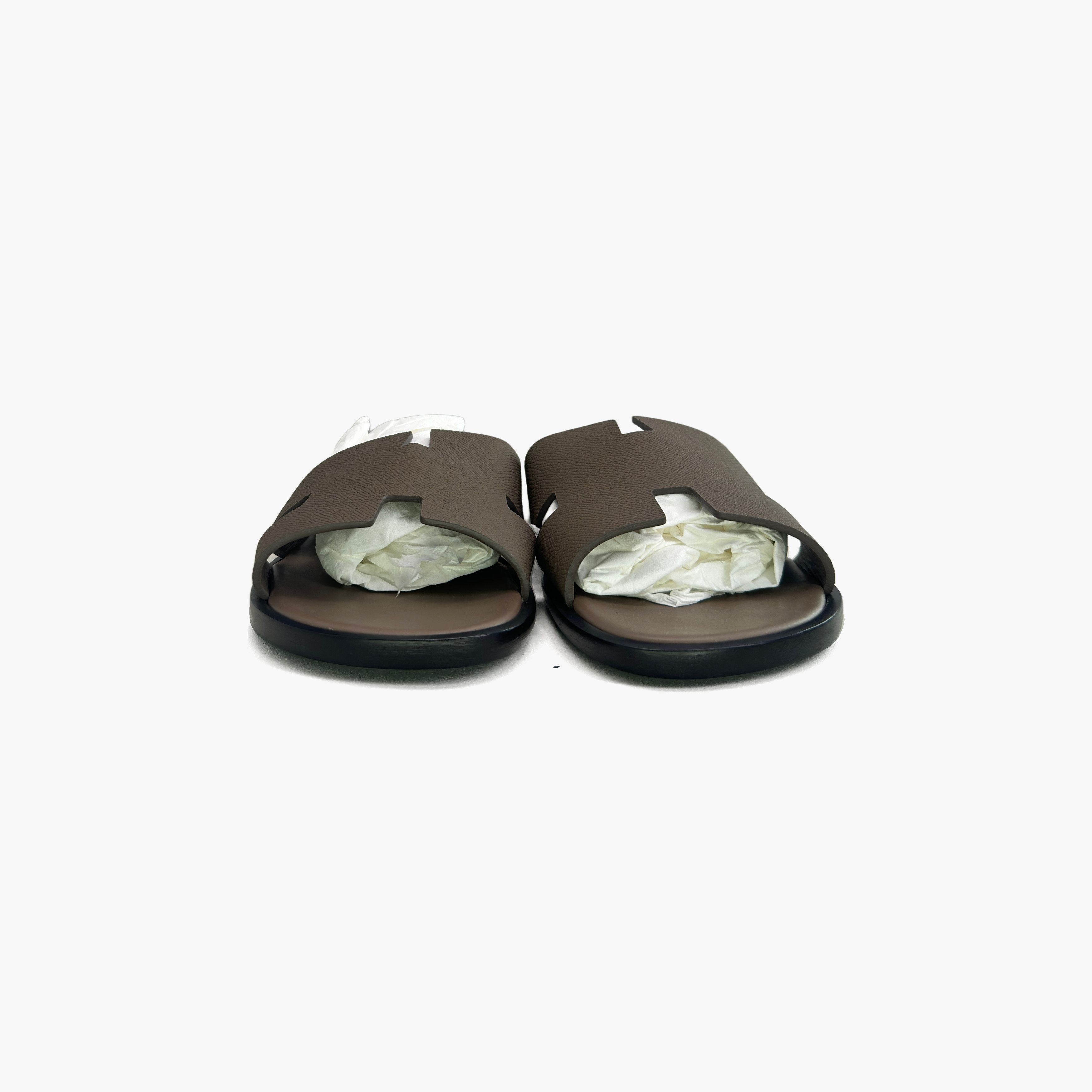 Hermes Hermès Izmir H-Cutout Leather Sandals Size 6.5 Size US 6.5 / EU 39-40 - 5 Thumbnail