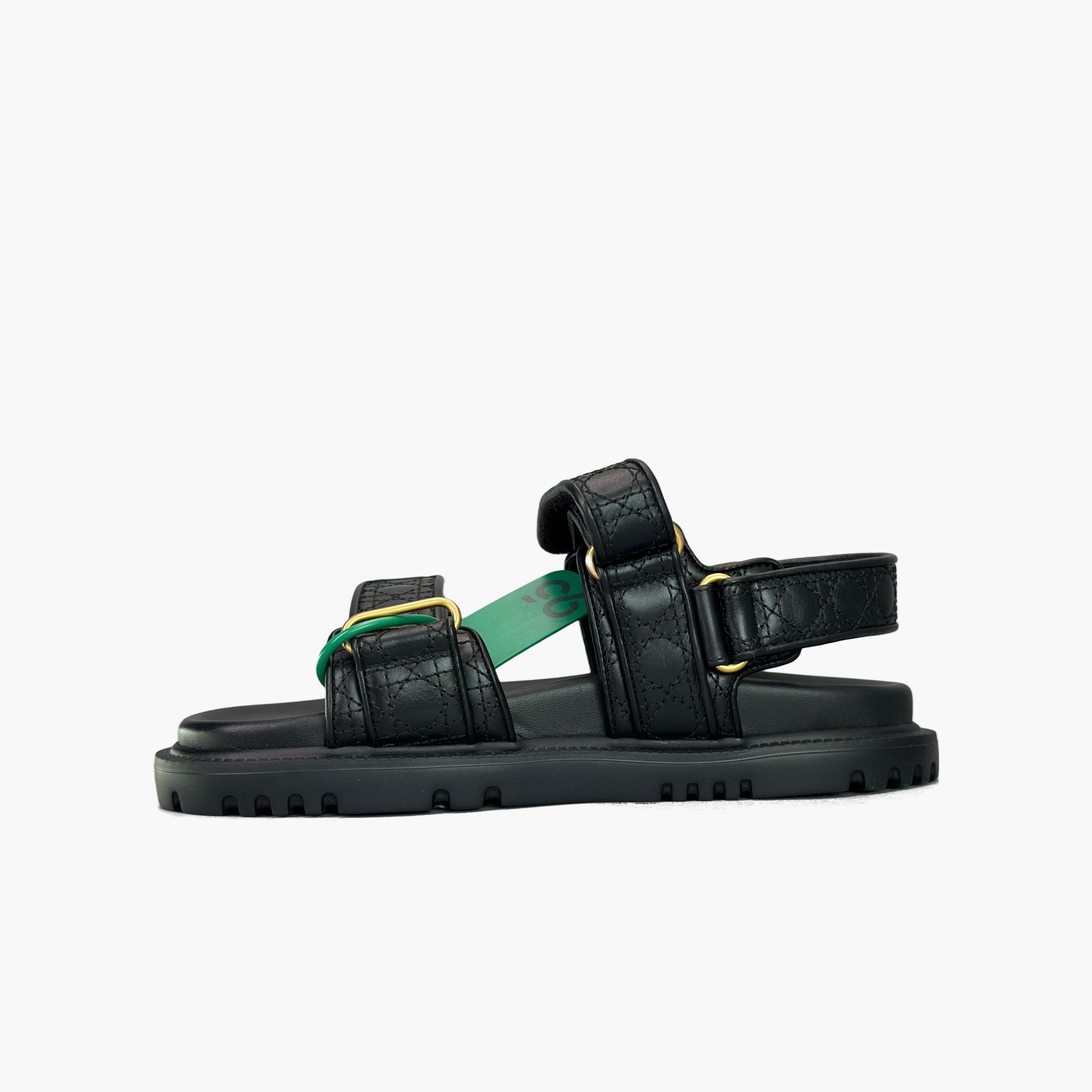 Dior Dior DiorAct Quilted Leather Sandals Size 36 Size US 6 / IT 36 - 3 Thumbnail