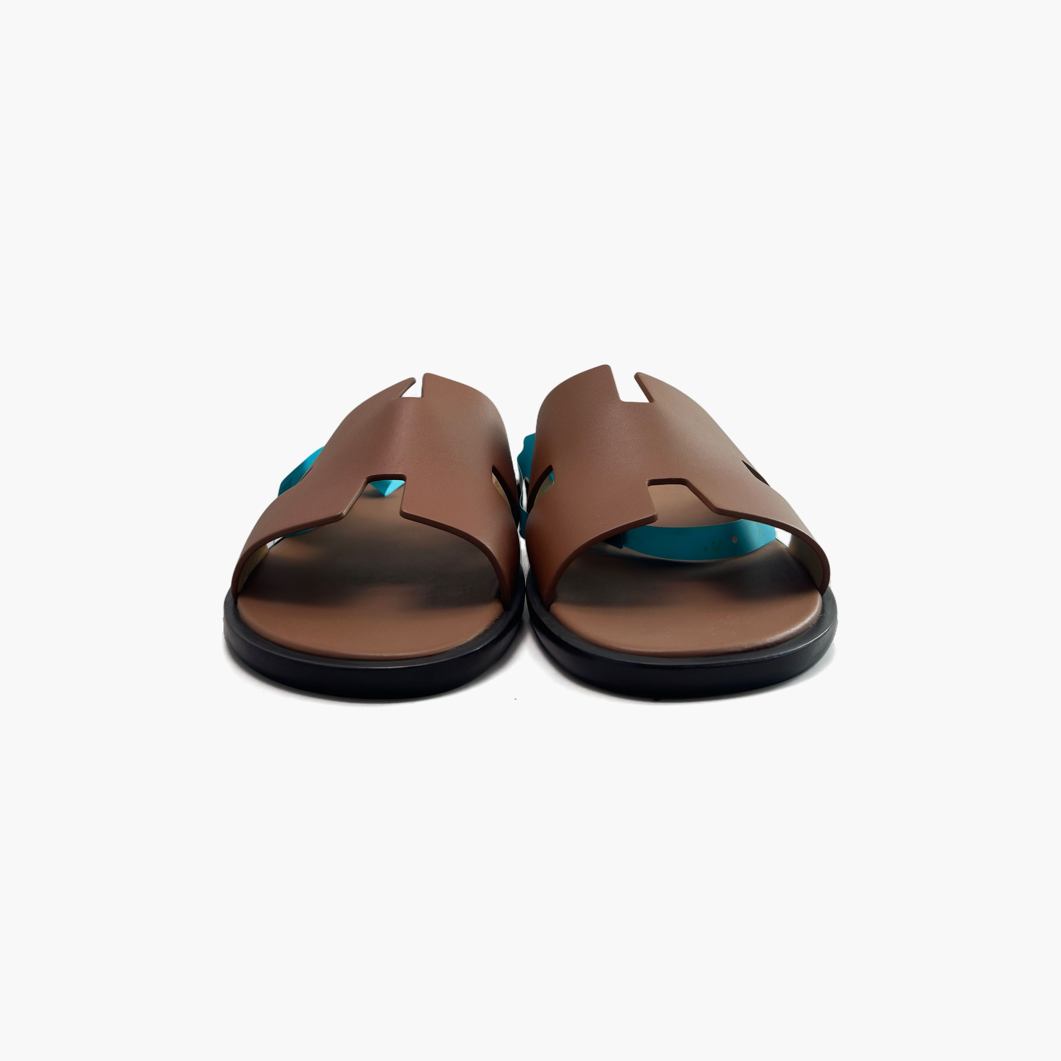 Hermes Hermès Izmir Leather Sandals Size 42 Size US 9 / EU 42 - 5 Thumbnail