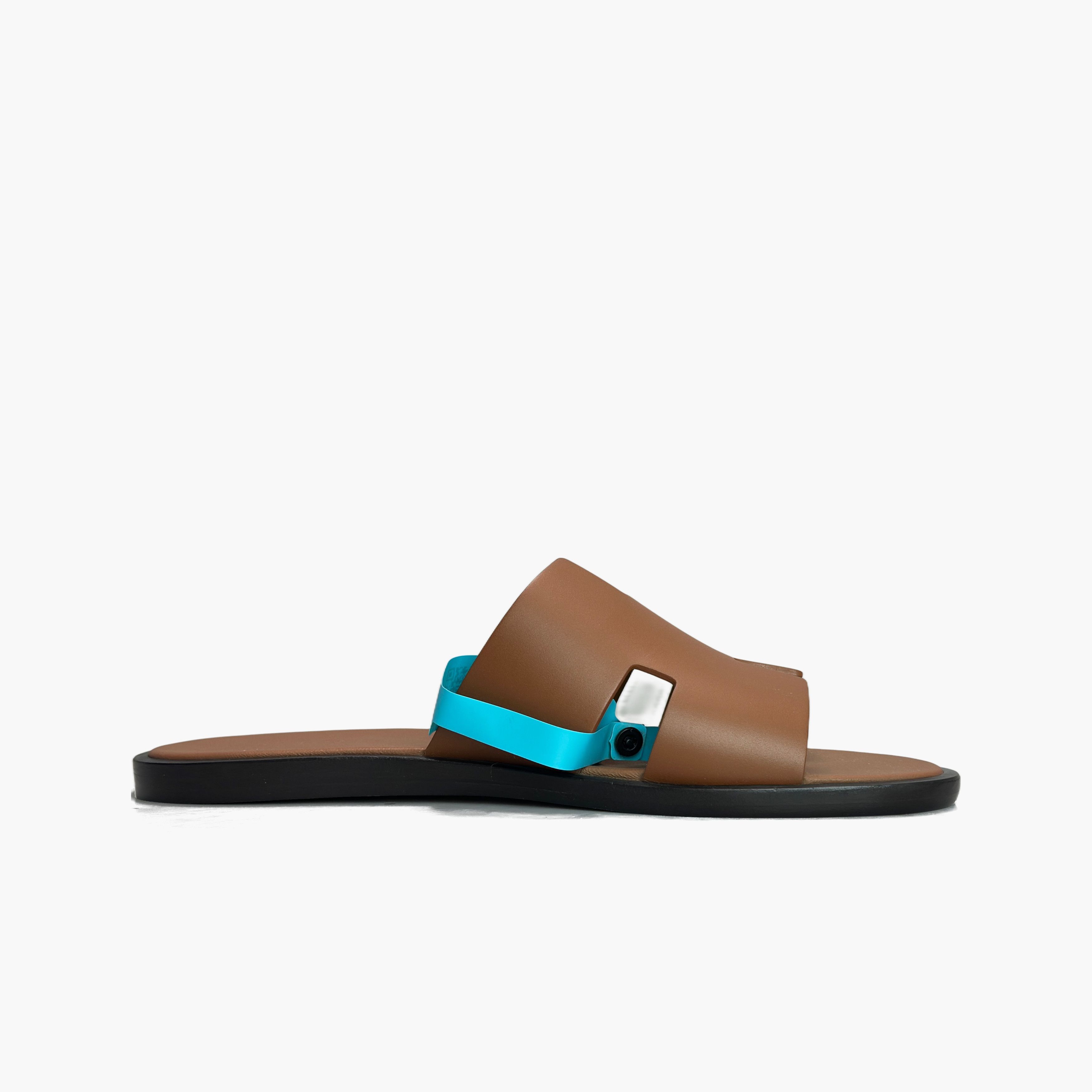 Hermes Hermès Izmir Leather Sandals Size 42 Size US 9 / EU 42 - 2 Thumbnail