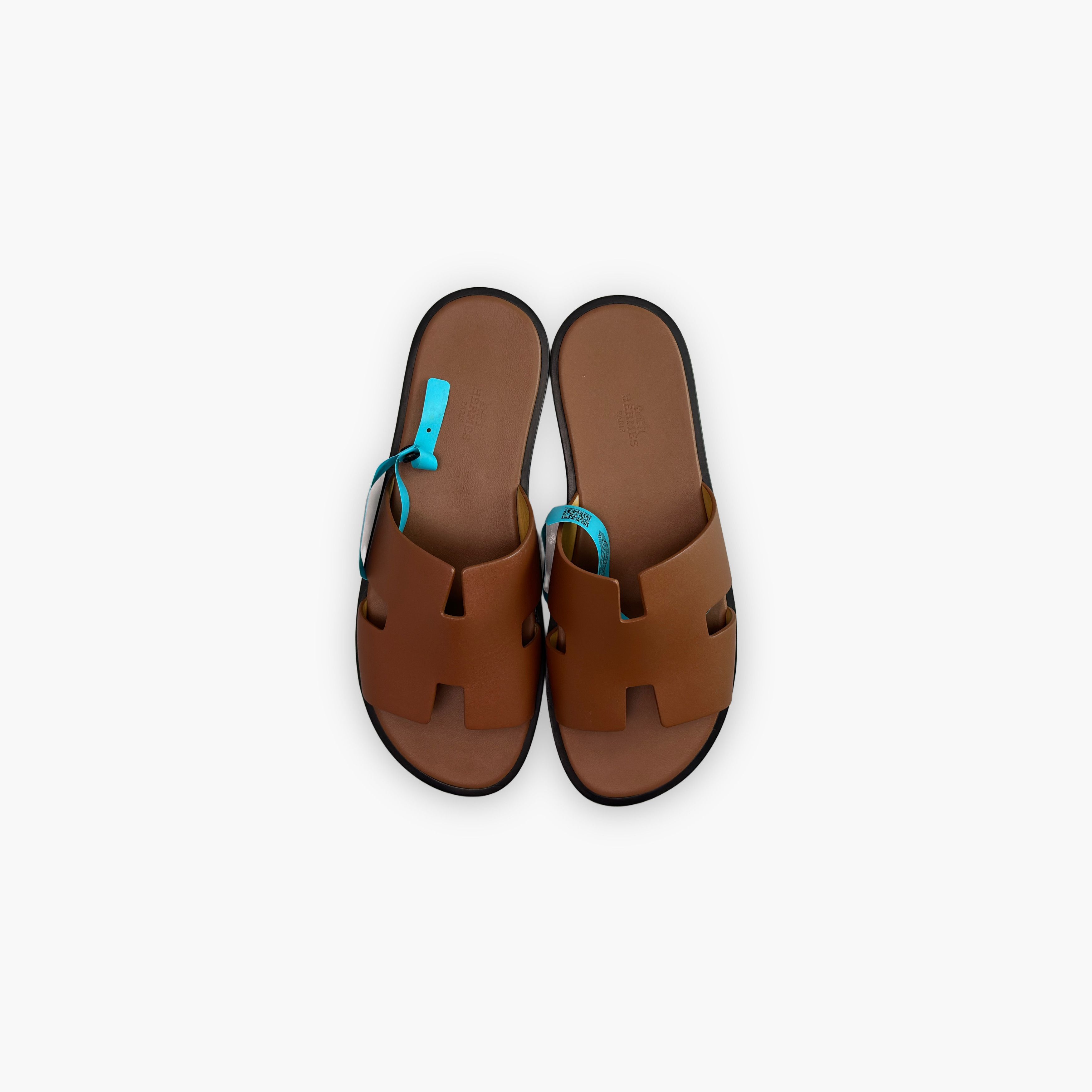 Hermes Hermès Izmir Leather Sandals Size 42 Size US 9 / EU 42 - 9 Thumbnail