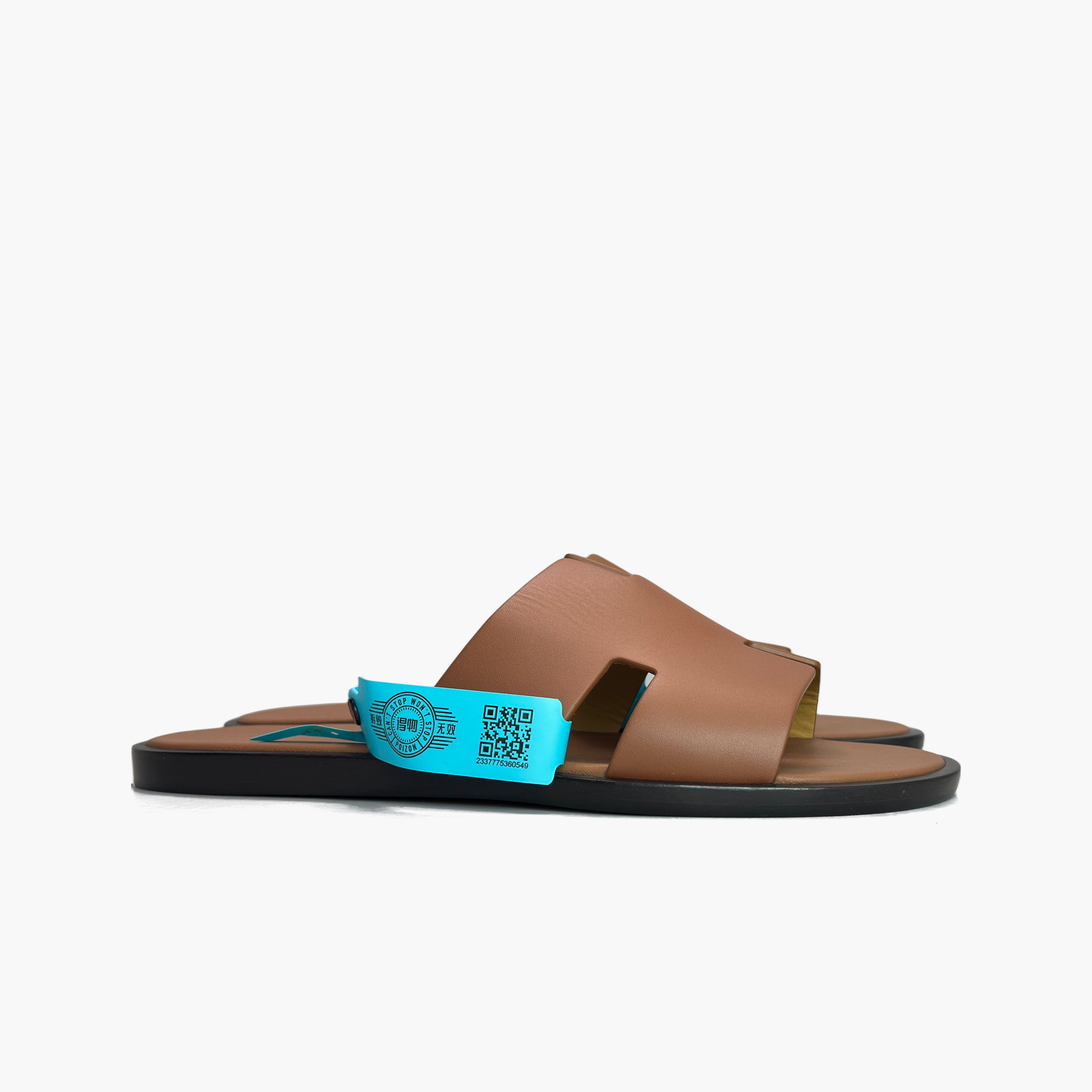 Hermes Hermès Izmir Leather Sandals Size 42 Size US 9 / EU 42 - 4 Thumbnail