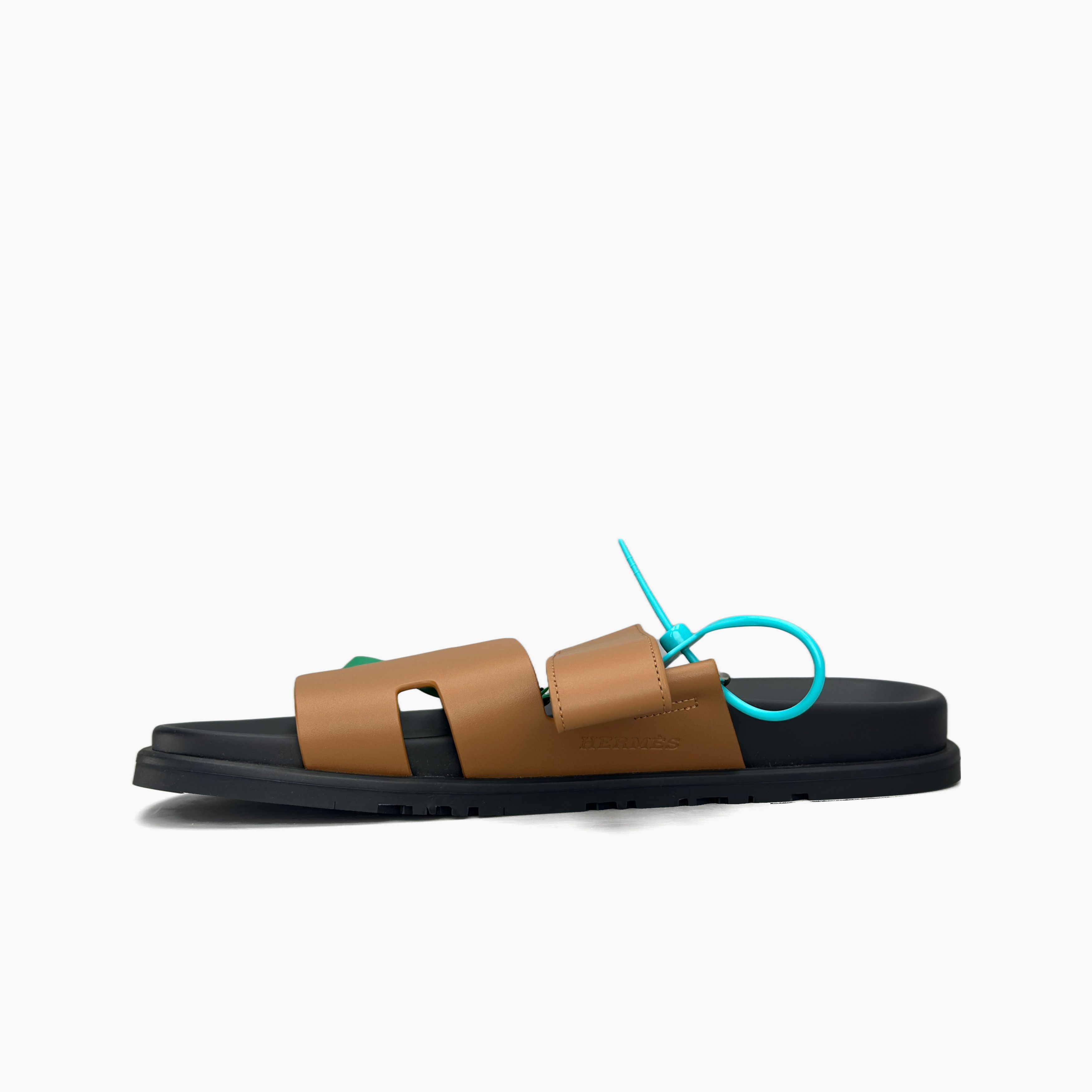 Hermes Hermès Chypre Leather Sandals Size 9 Size US 9 / EU 42 - 3 Thumbnail