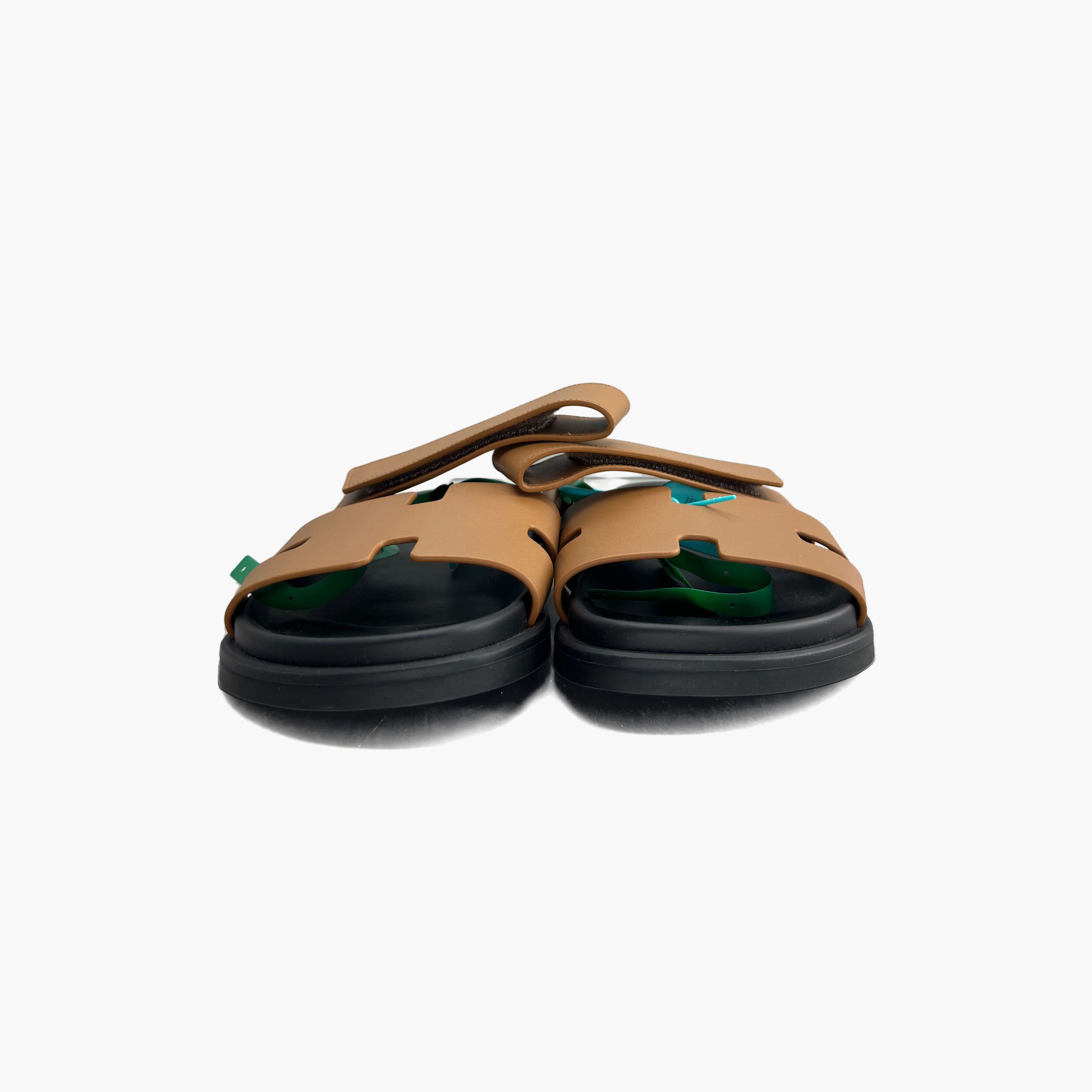 Hermes Hermès Chypre Leather Sandals Size 9 Size US 9 / EU 42 - 5 Thumbnail