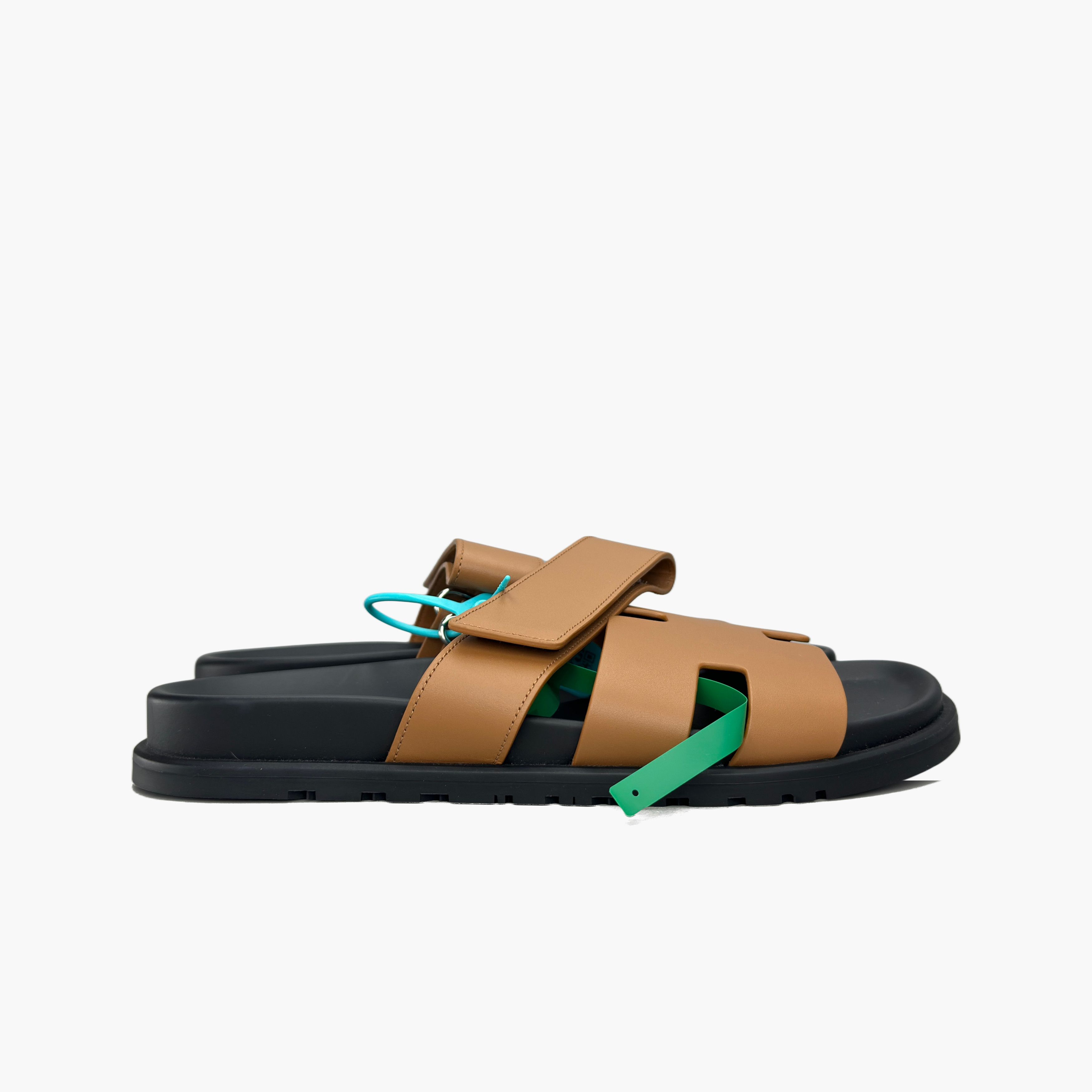 Hermes Hermès Chypre Leather Sandals Size 9 Size US 9 / EU 42 - 4 Thumbnail