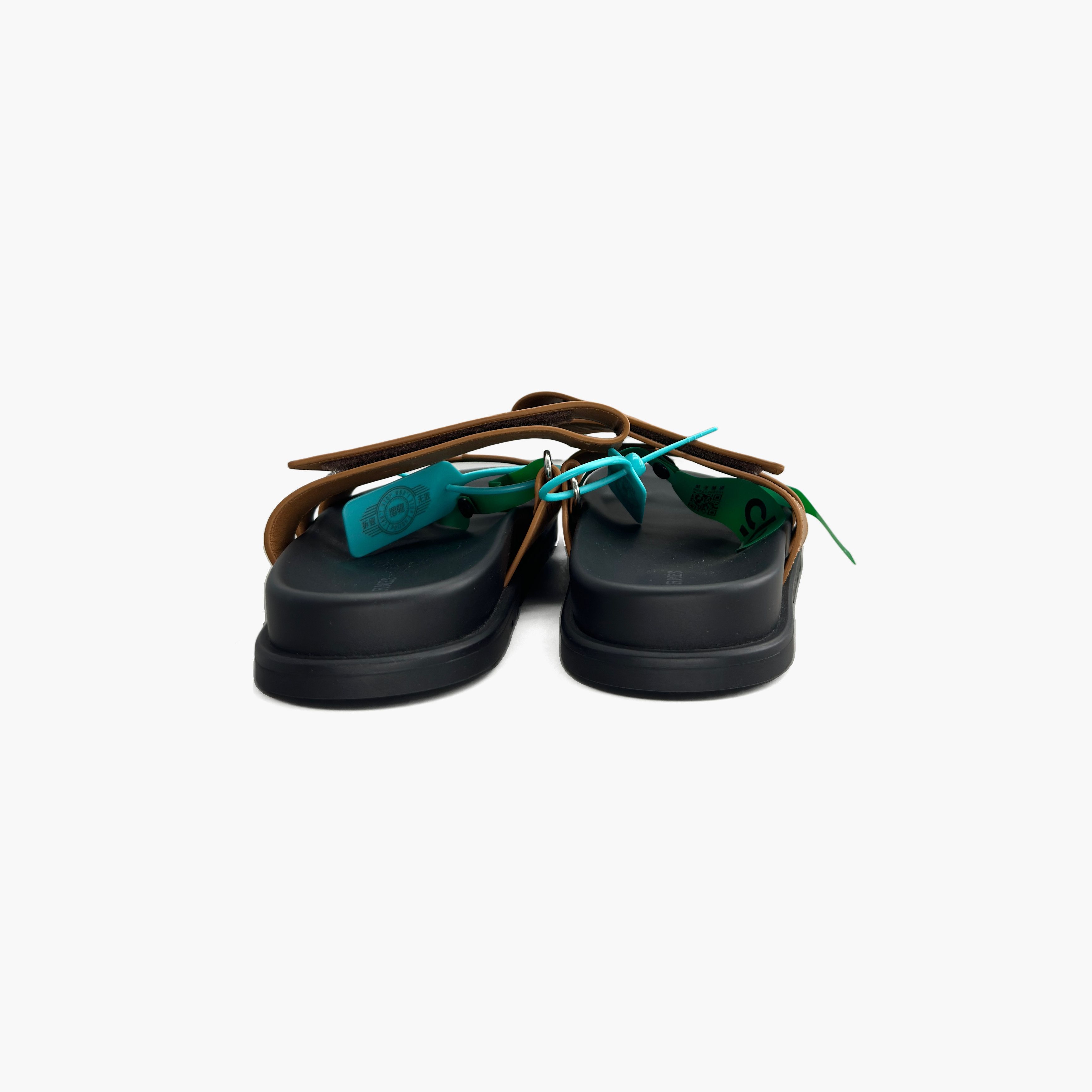 Hermes Hermès Chypre Leather Sandals Size 9 Size US 9 / EU 42 - 6 Thumbnail
