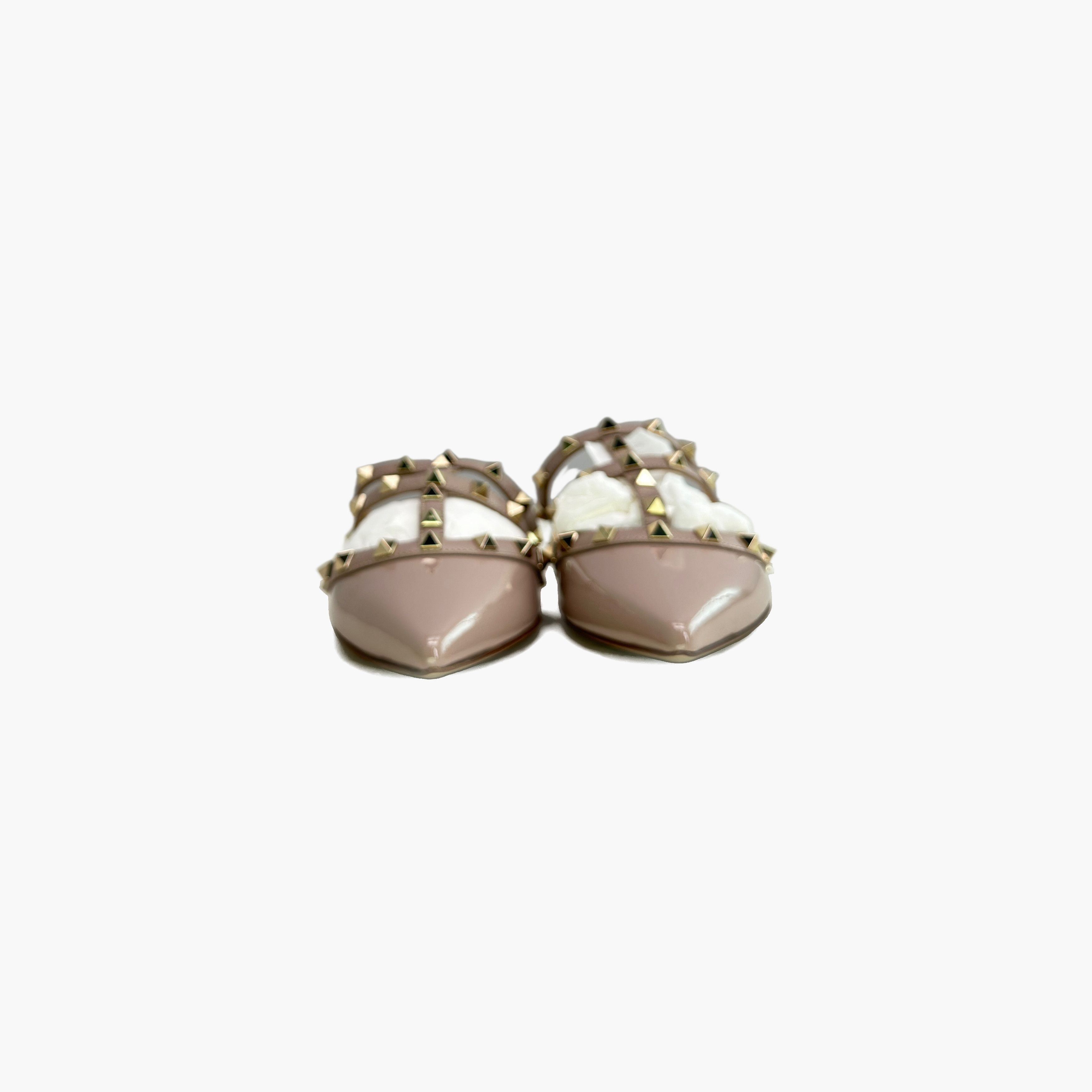 Valentino Valentino Rockstud Mules Size 37.5 Size US 7.5 / IT 37.5 - 5 Thumbnail