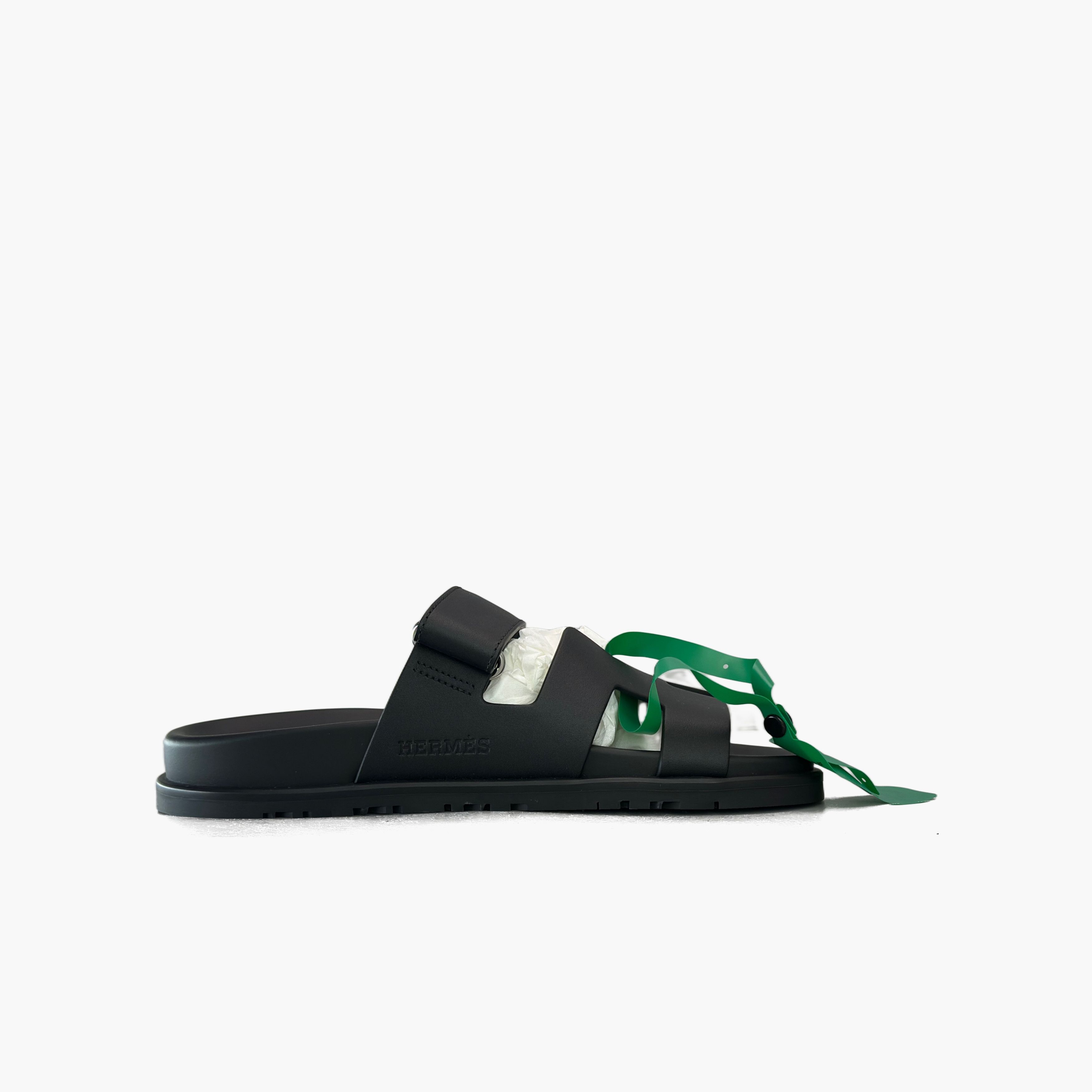Hermes Hermès Chypre Leather Sandals Size 36.5 Size US 6.5 / IT 36.5 - 2 Thumbnail
