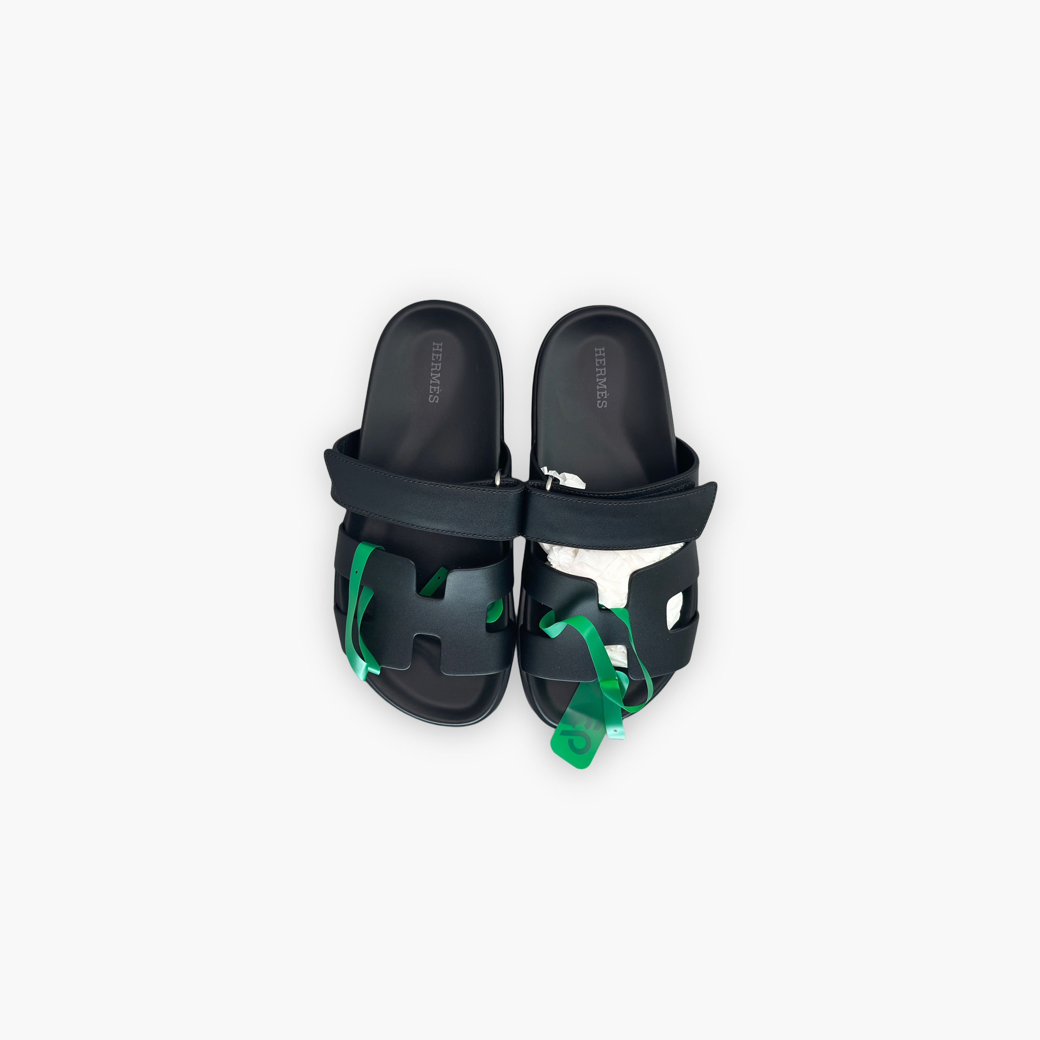 Hermes Hermès Chypre Leather Sandals Size 36.5 Size US 6.5 / IT 36.5 - 9 Thumbnail