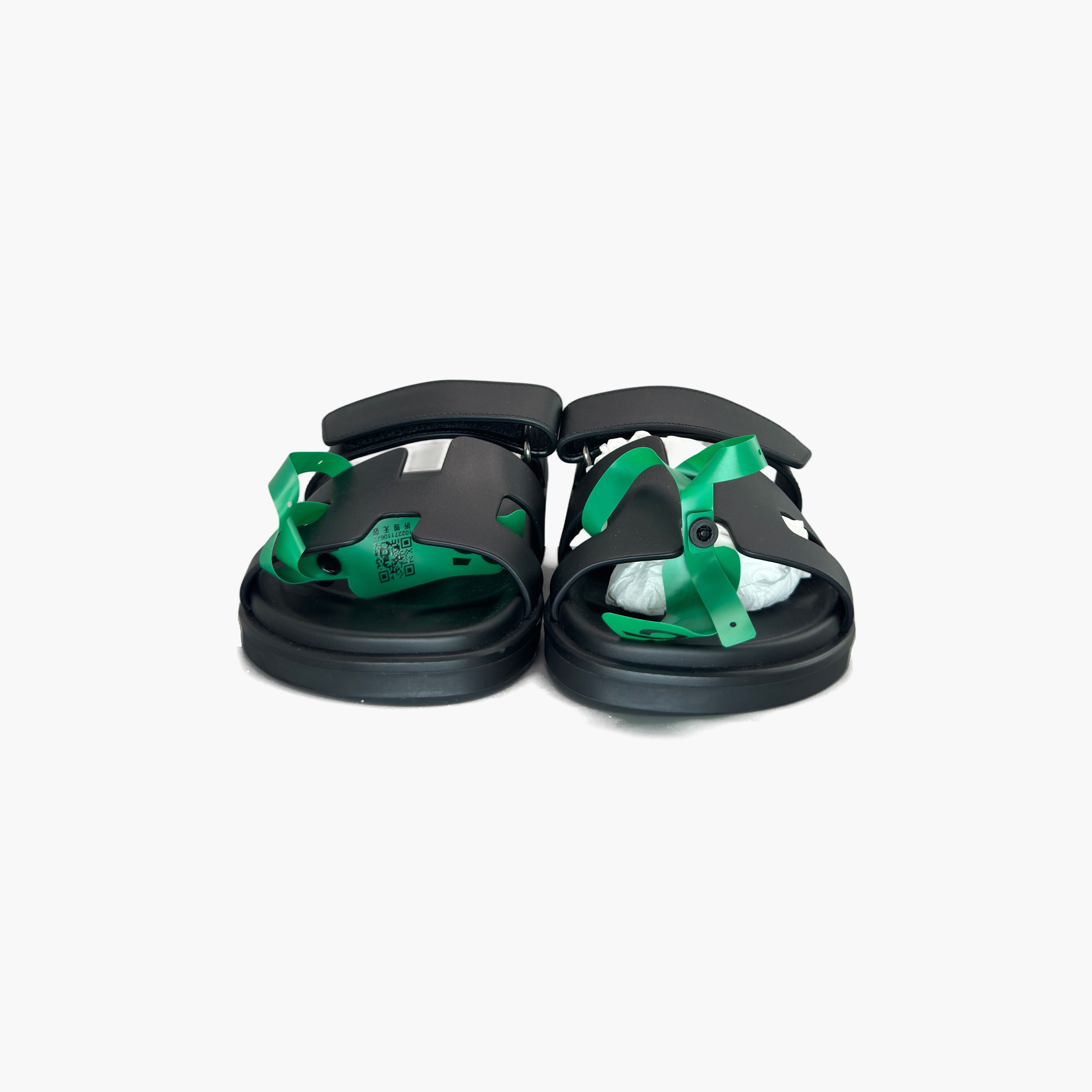 Hermes Hermès Chypre Leather Sandals Size 36.5 Size US 6.5 / IT 36.5 - 5 Thumbnail