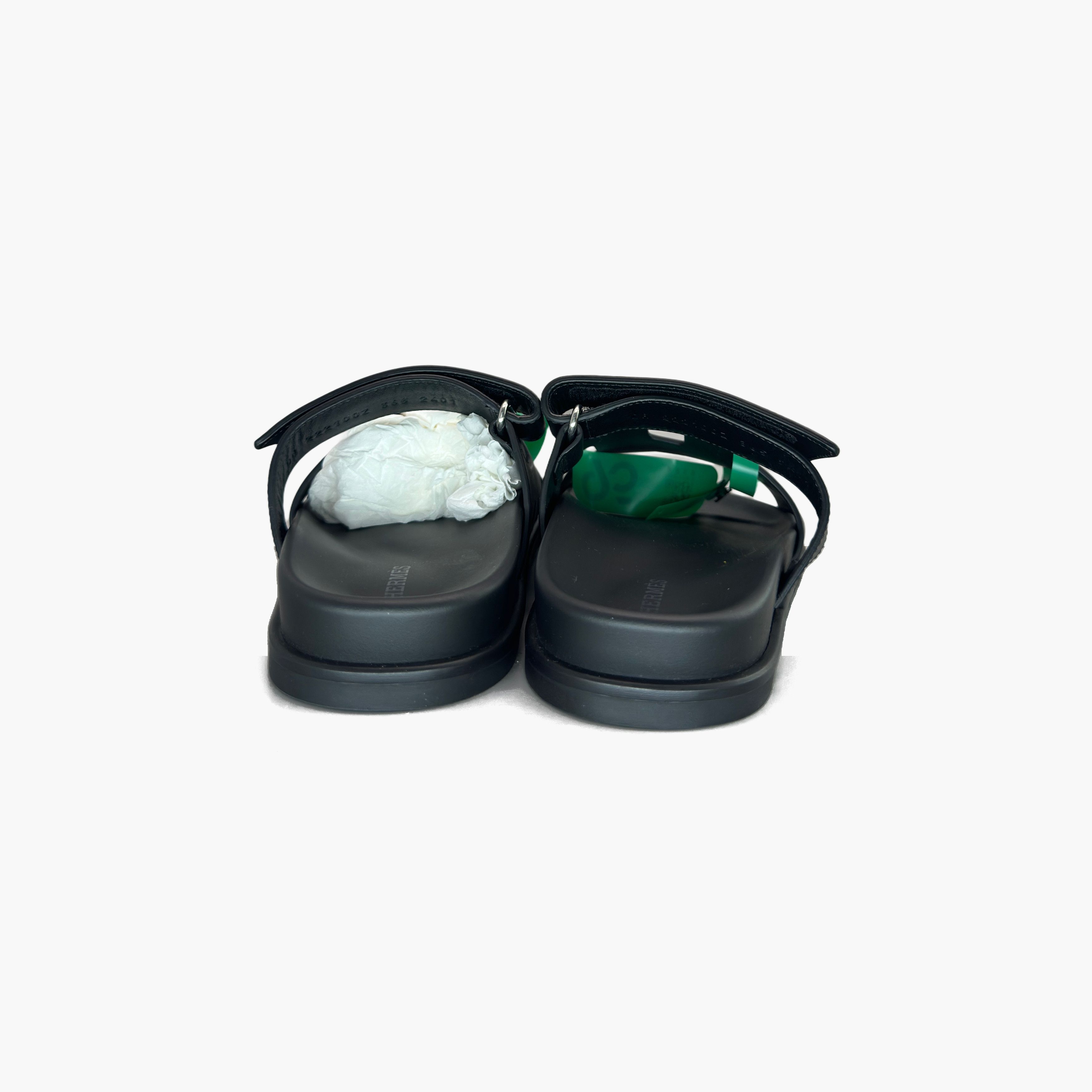 Hermes Hermès Chypre Leather Sandals Size 36.5 Size US 6.5 / IT 36.5 - 6 Thumbnail