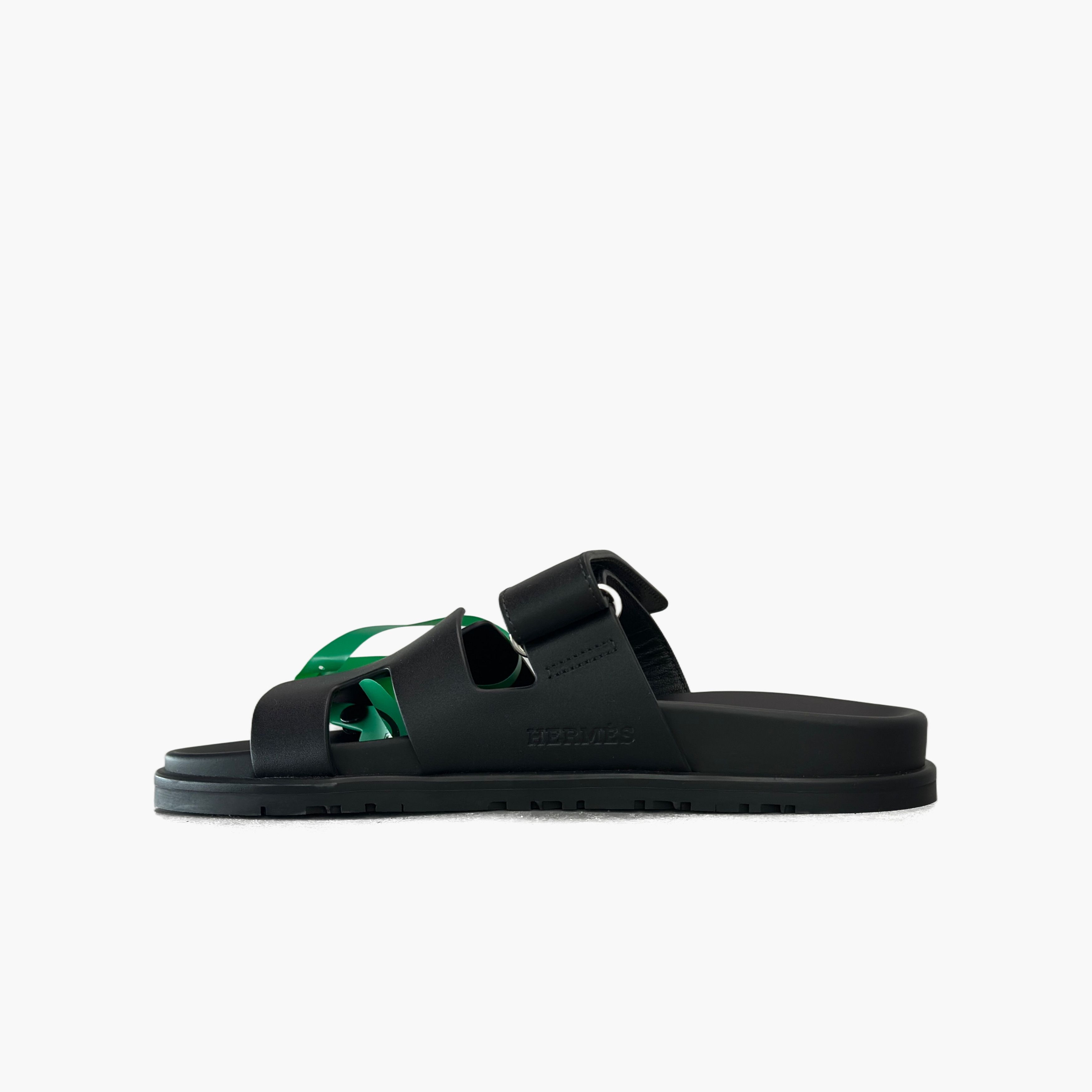Hermes Hermès Chypre Leather Sandals Size 36.5 Size US 6.5 / IT 36.5 - 3 Thumbnail