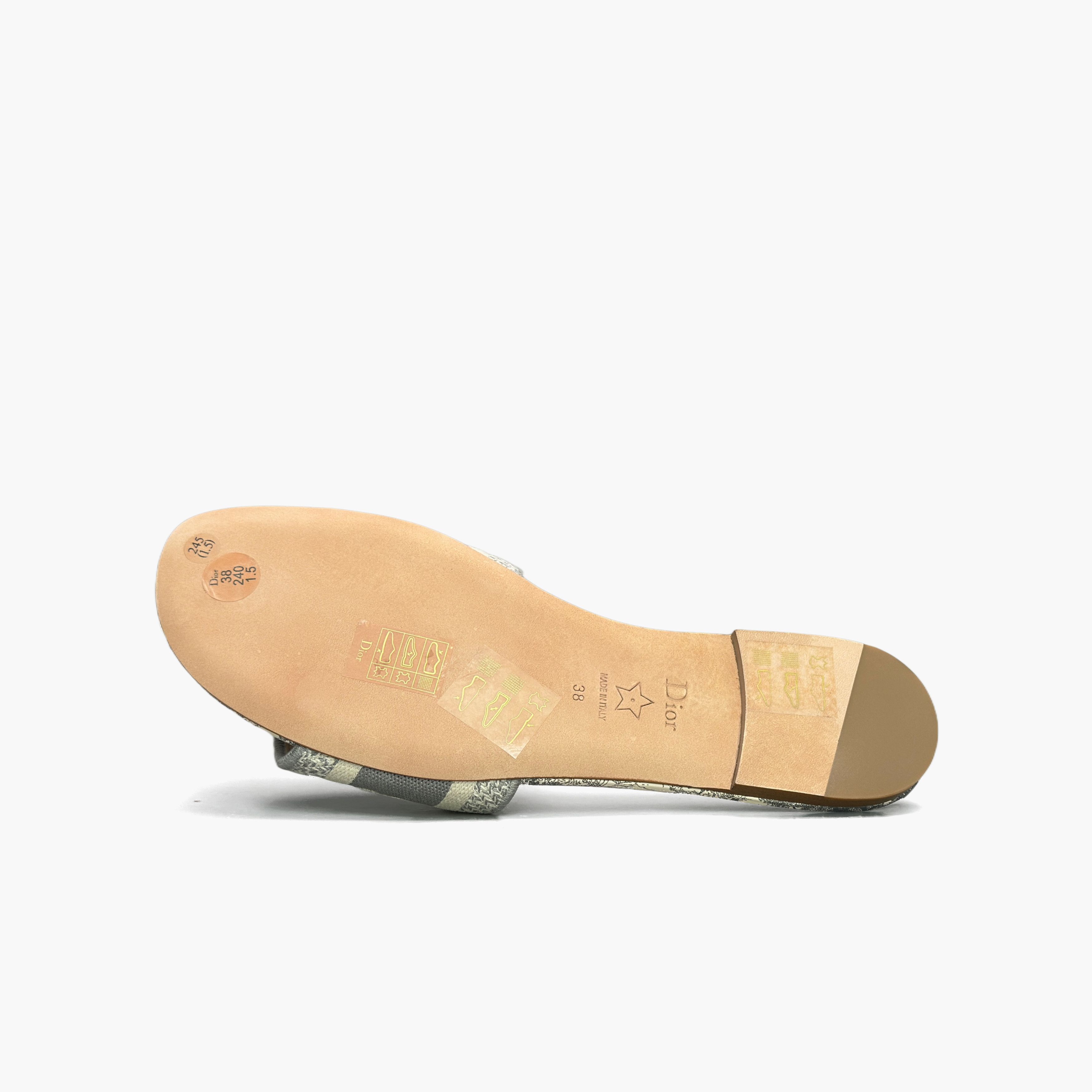 Dior Dior Toile de Jouy Dway Slides Size 38 Size US 8 / IT 38 - 8 Thumbnail