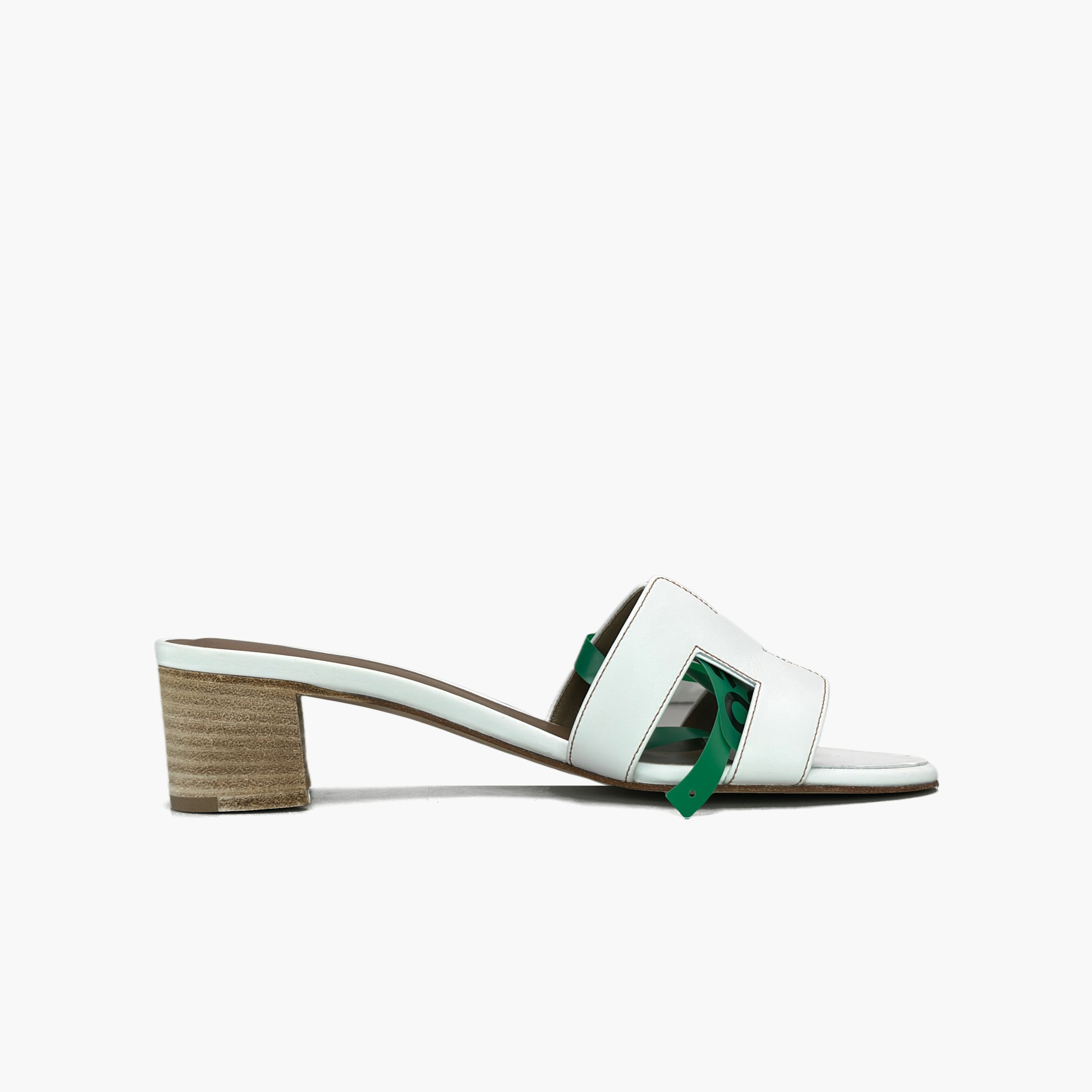 Hermes Hermès Oasis Leather Sandals Size 37.5 Size US 7.5 / IT 37.5 - 2 Thumbnail