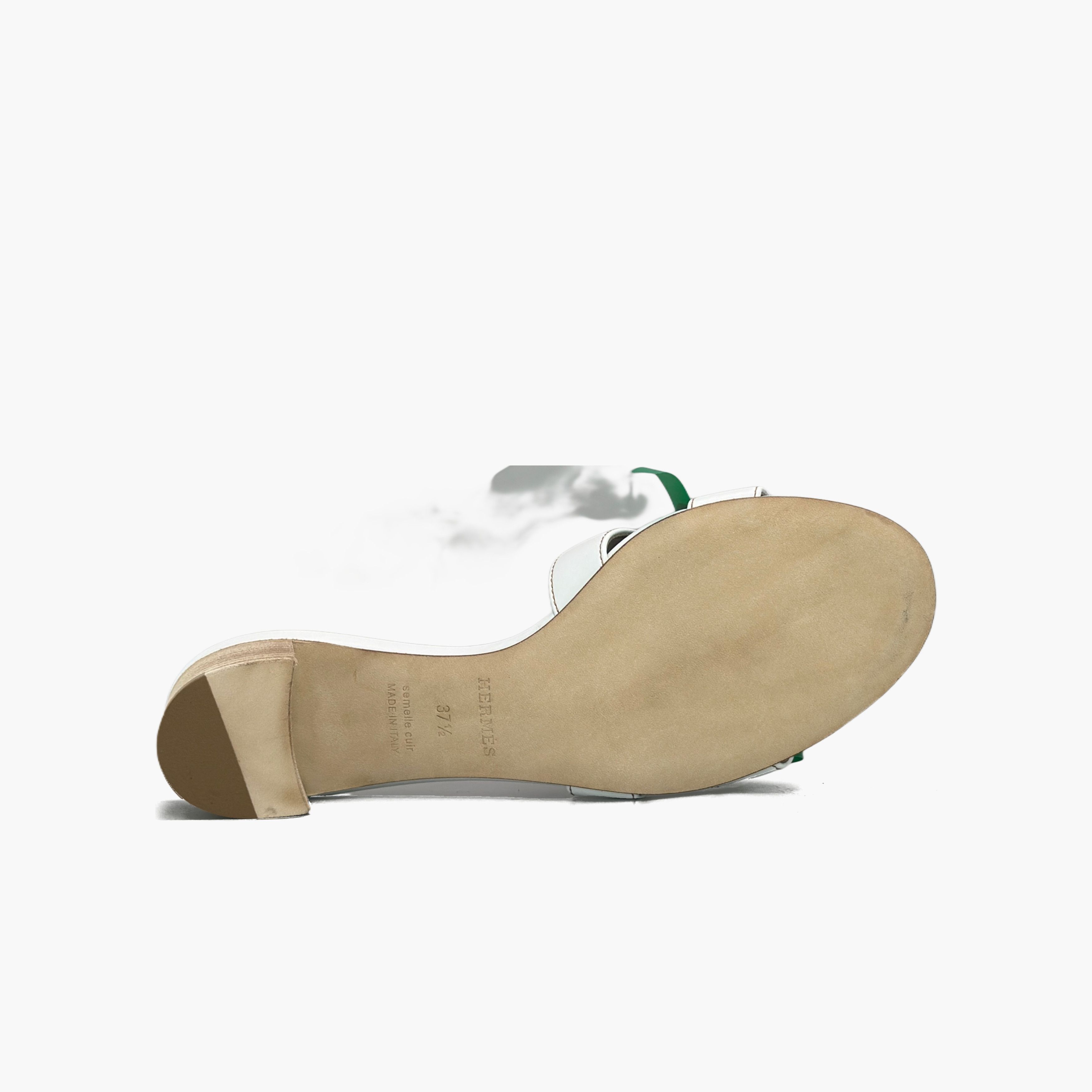 Hermes Hermès Oasis Leather Sandals Size 37.5 Size US 7.5 / IT 37.5 - 7 Thumbnail