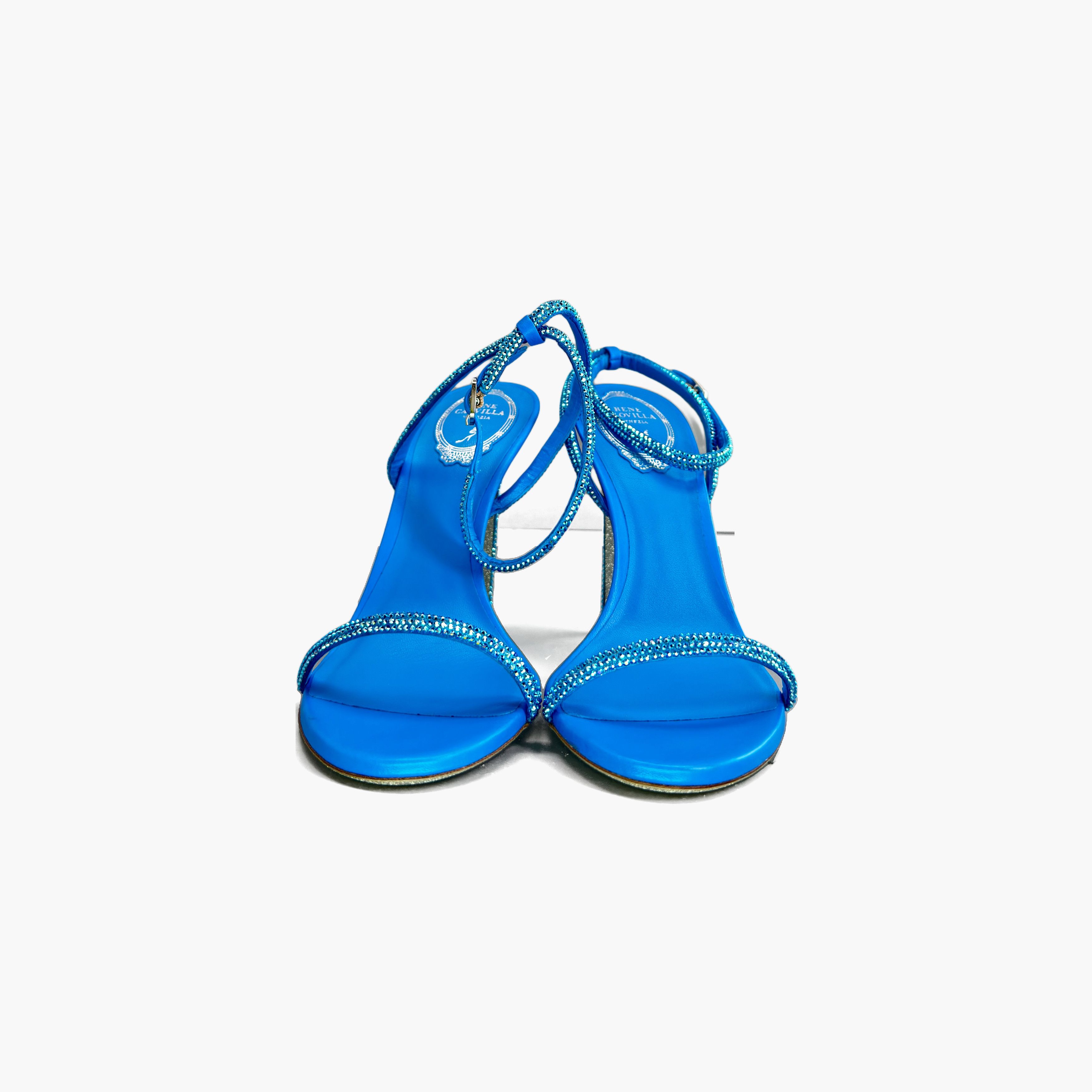 Rene Caovilla René Caovilla Ellabrita Crystal Sandals Size 38.5 Size US 8.5 / IT 38.5 - 5 Thumbnail