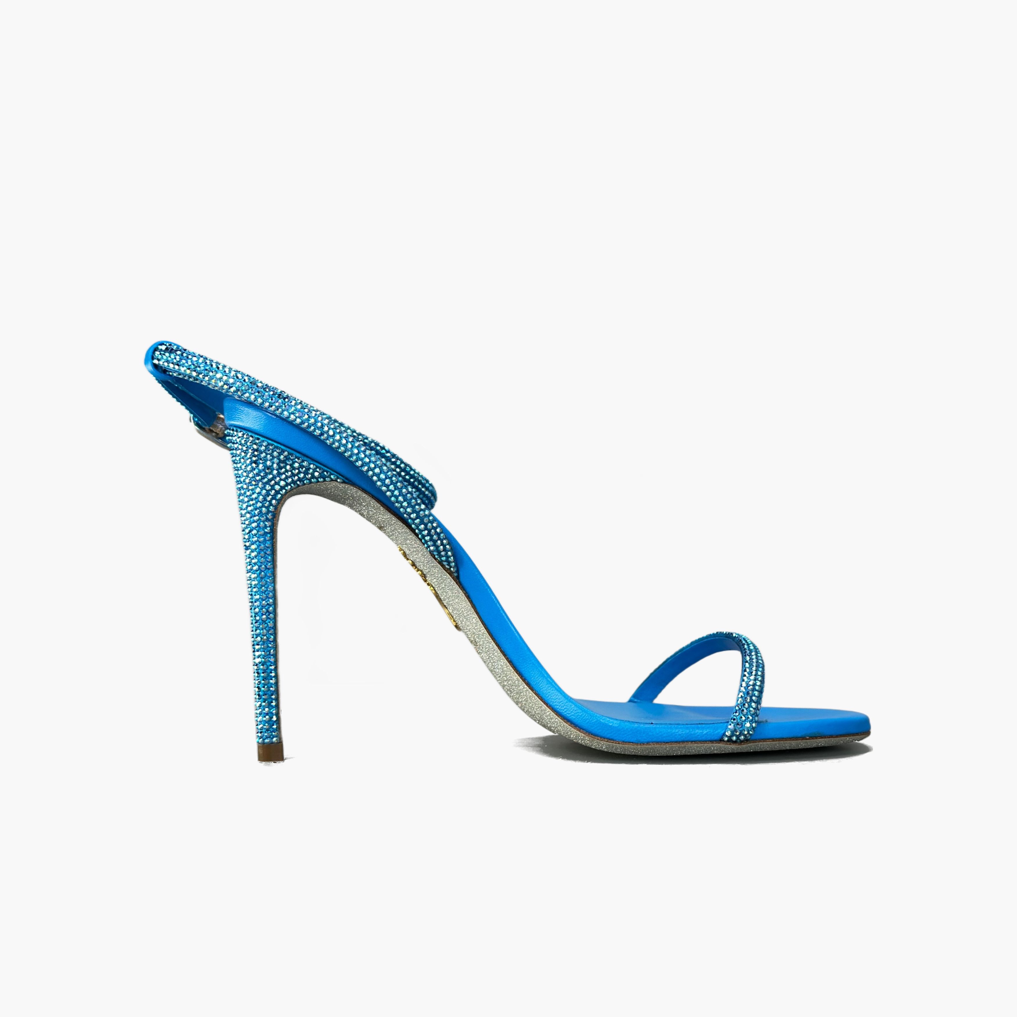 Rene Caovilla René Caovilla Ellabrita Crystal Sandals Size 38.5 Size US 8.5 / IT 38.5 - 2 Thumbnail