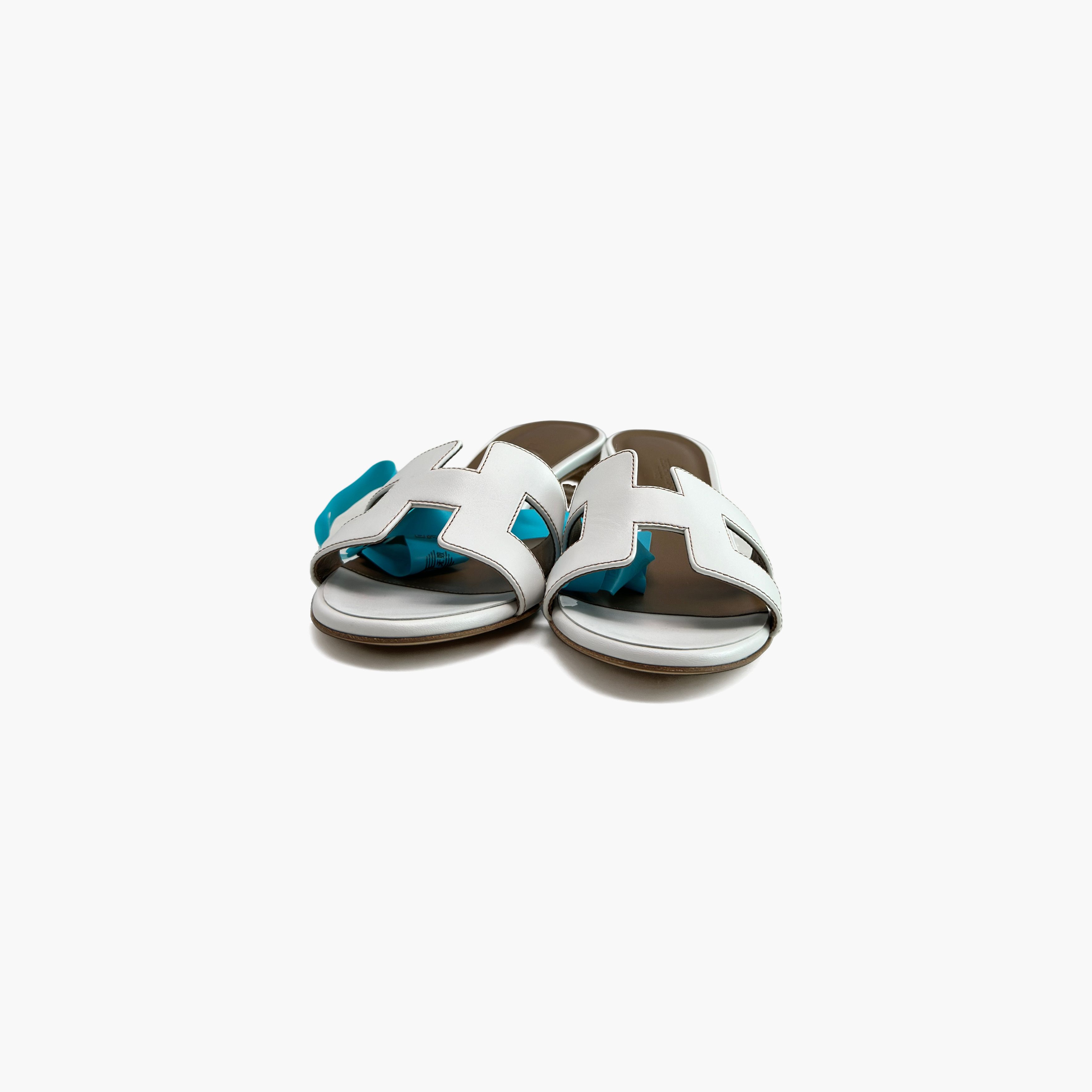 Hermes Hermes Oasis Leather Sandals Size 35.5 Size US 5.5 / IT 35.5 - 5 Thumbnail
