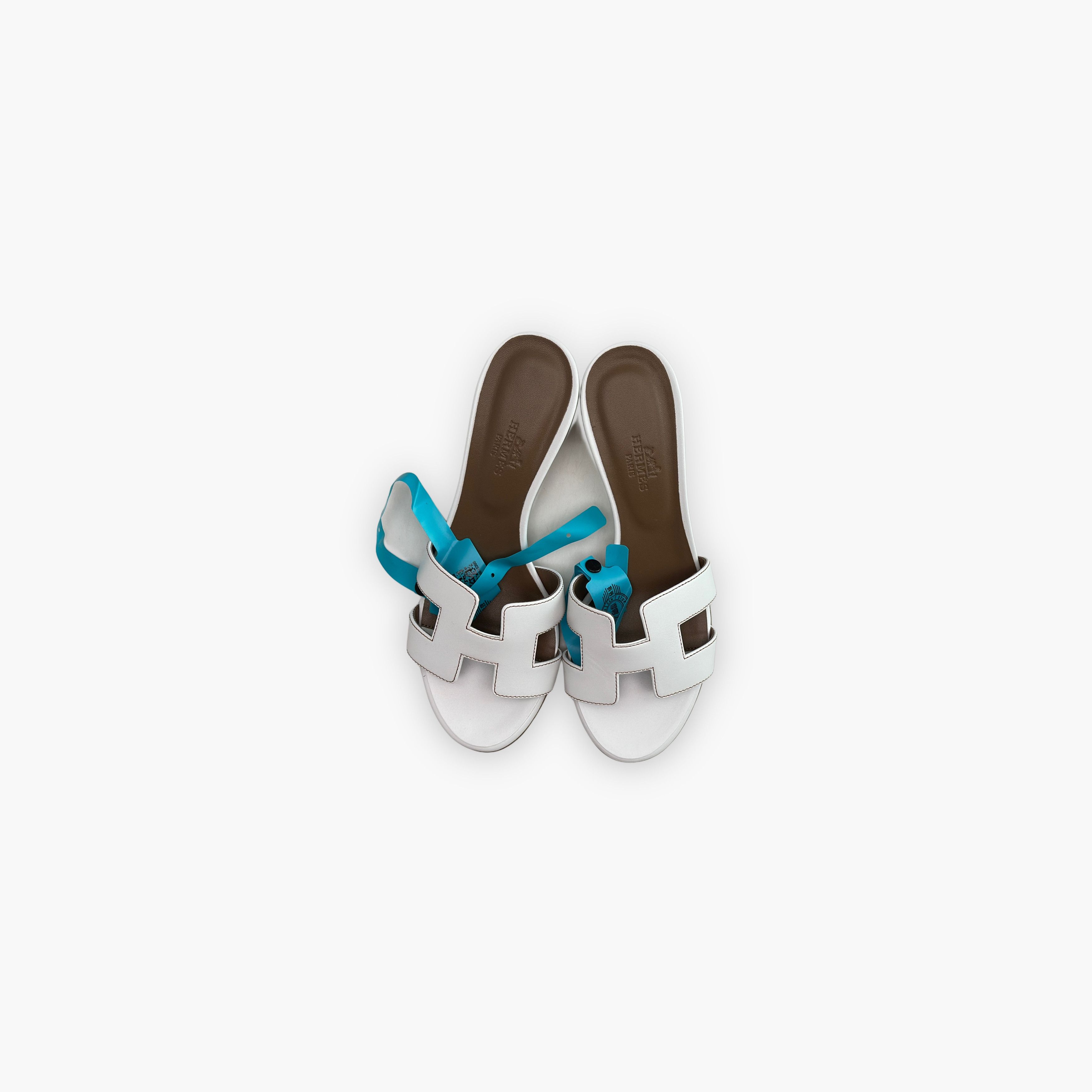 Hermes Hermes Oasis Leather Sandals Size 35.5 Size US 5.5 / IT 35.5 - 9 Thumbnail