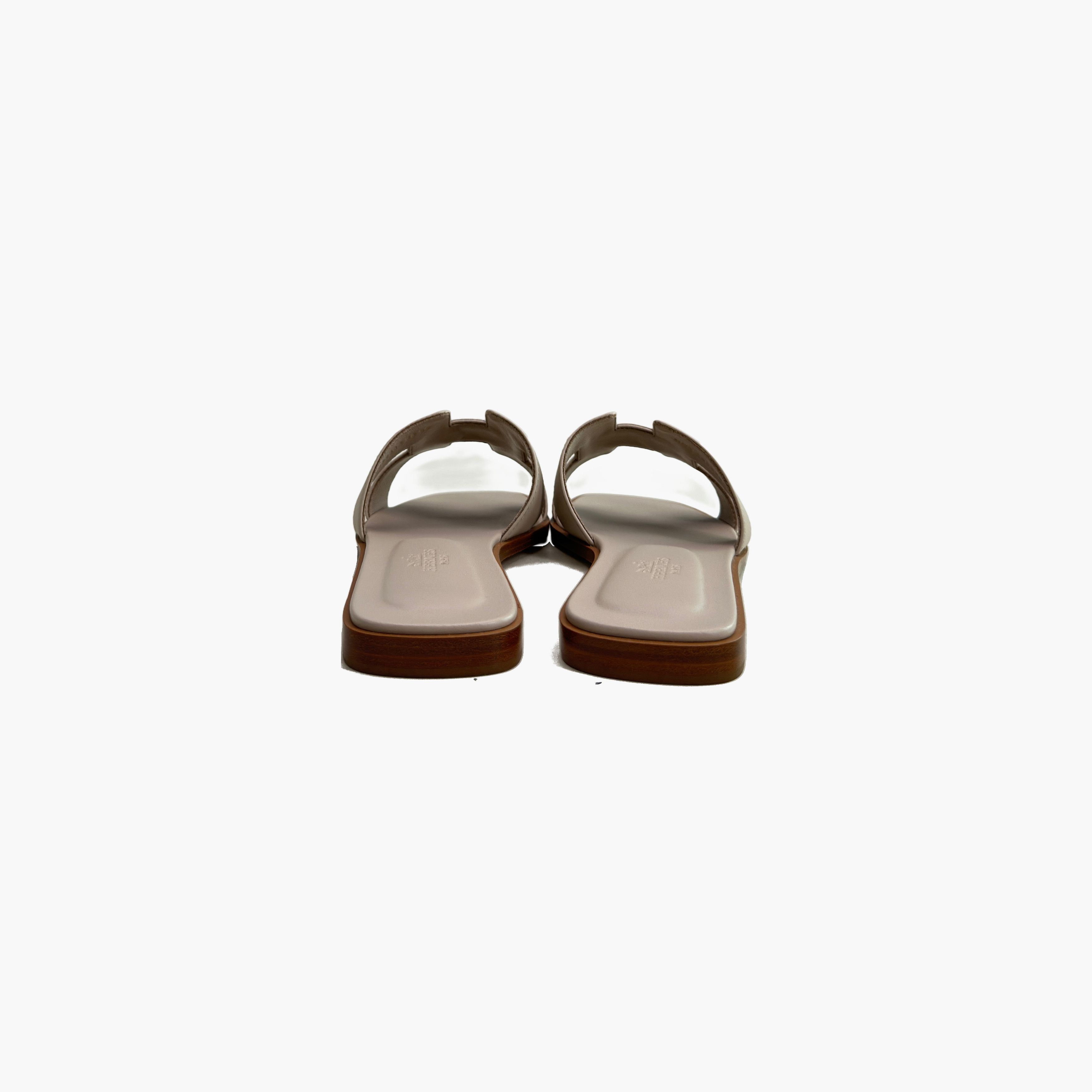 Hermes Hermès Oran Leather Sandals Size 36.5 Size US 6.5 / IT 36.5 - 6 Thumbnail