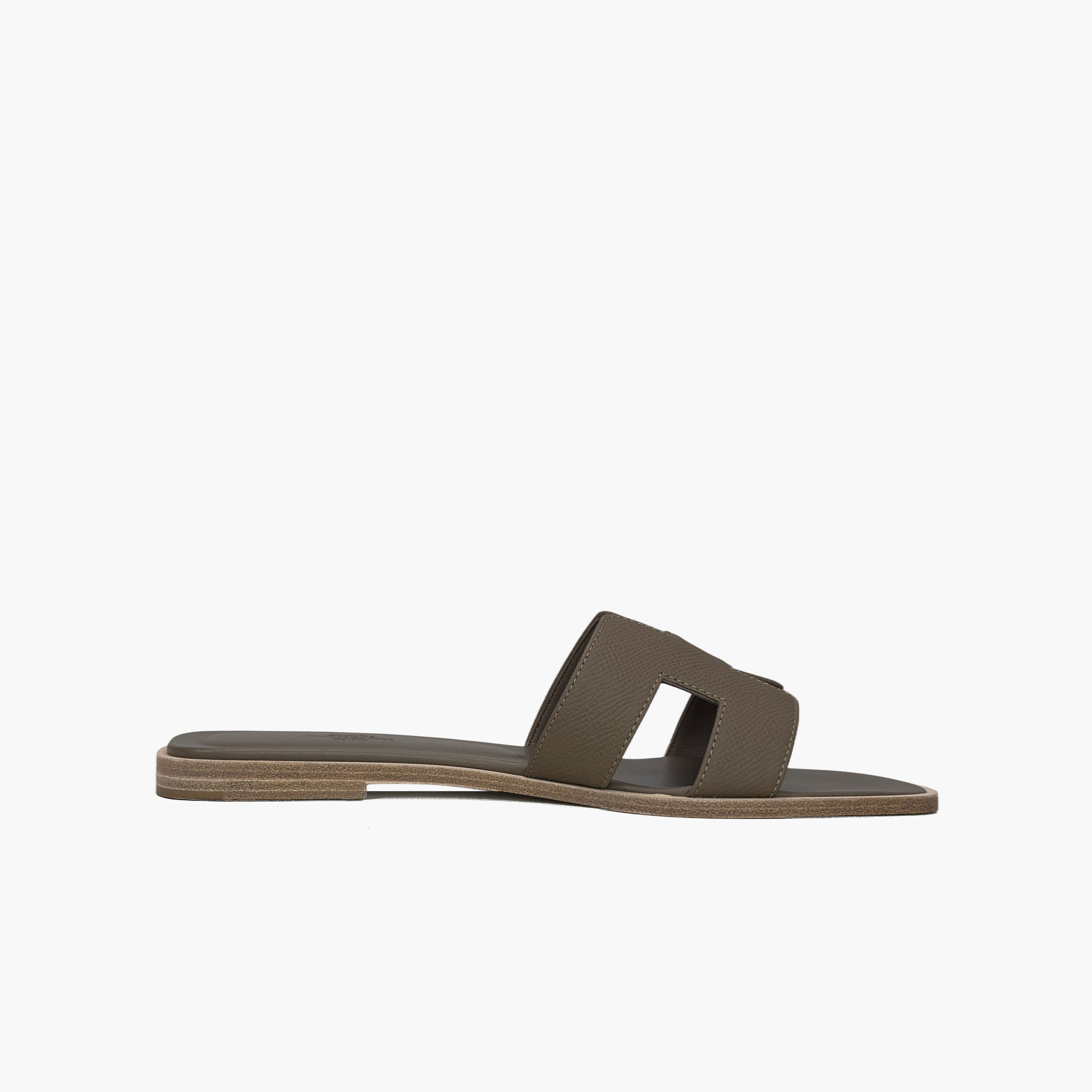 Hermes Hermès Etoupe Oran Sandals Size 39 Size US 9 / IT 39 - 2 Thumbnail