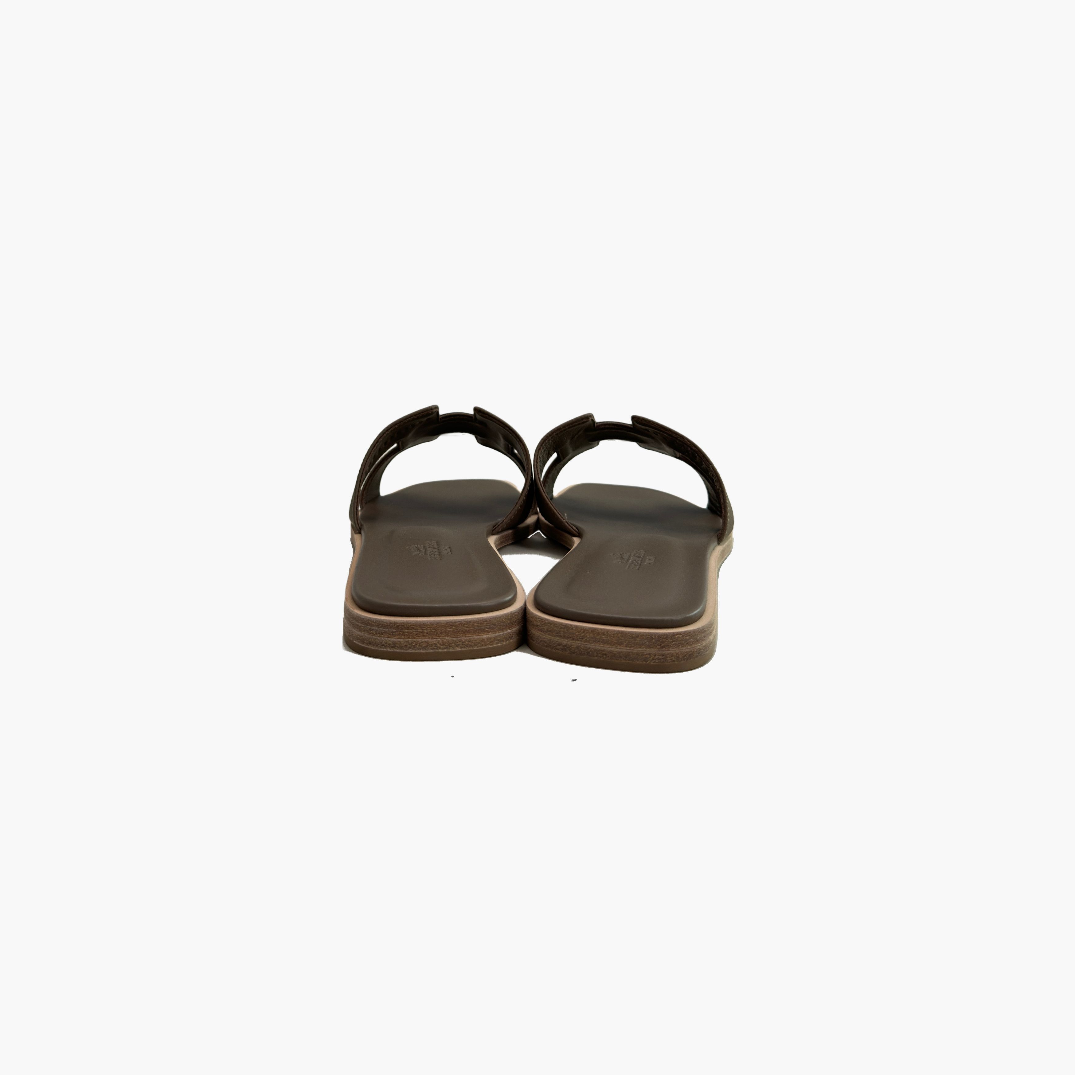 Hermes Hermès Etoupe Oran Sandals Size 39 Size US 9 / IT 39 - 6 Thumbnail