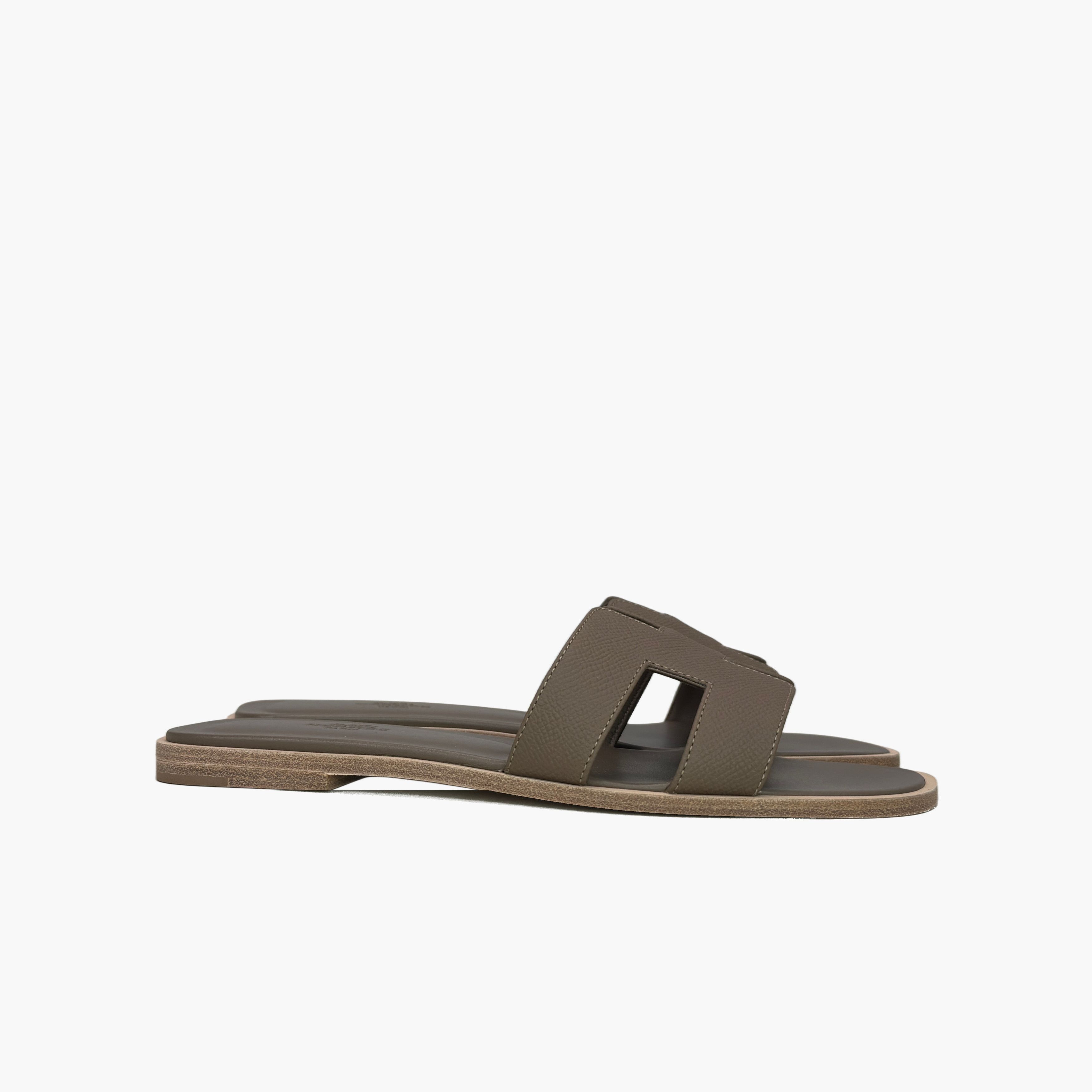 Hermes Hermès Etoupe Oran Sandals Size 39 Size US 9 / IT 39 - 4 Thumbnail