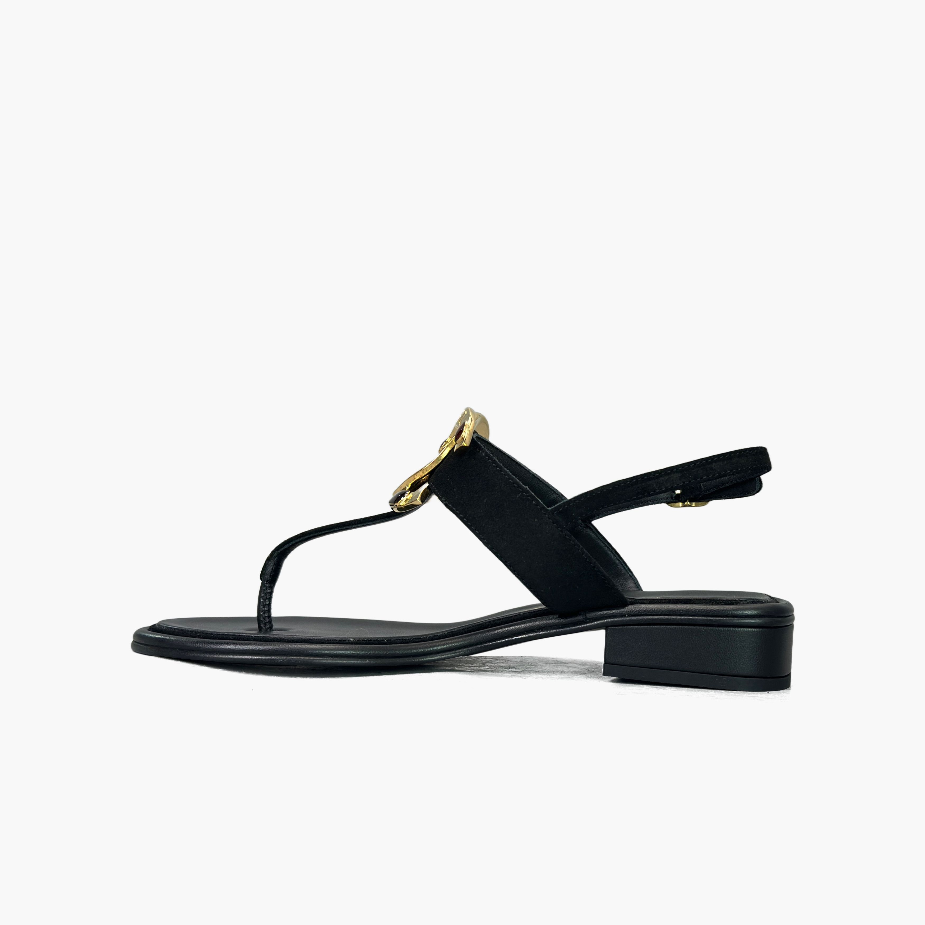 Chanel Chanel Logo Jeweled Sandals Size 36.5 Size US 6.5 / IT 36.5 - 3 Thumbnail