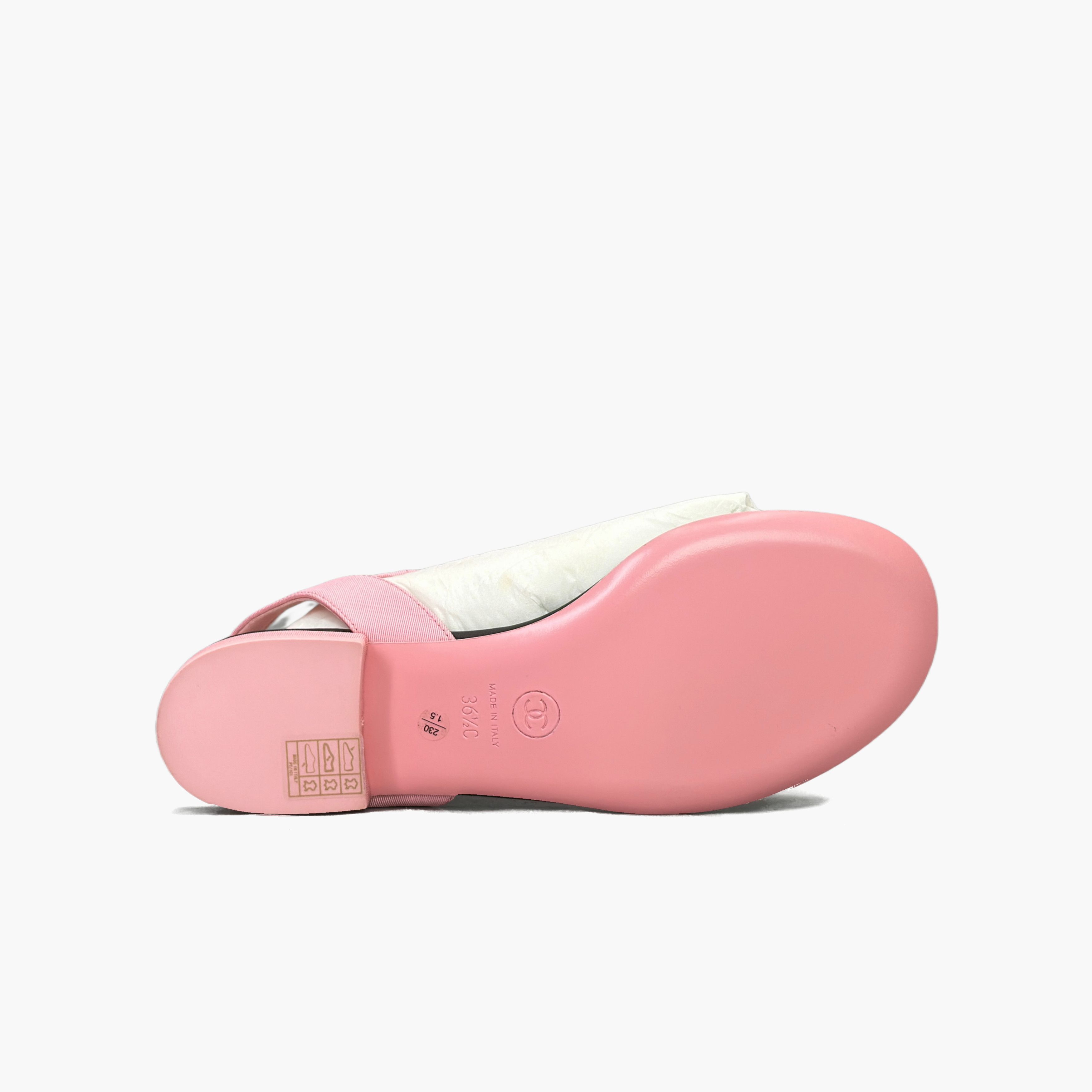 Chanel Chanel Camellia Flower Sandals Size 36.5 Size US 6.5 / IT 36.5 - 7 Thumbnail