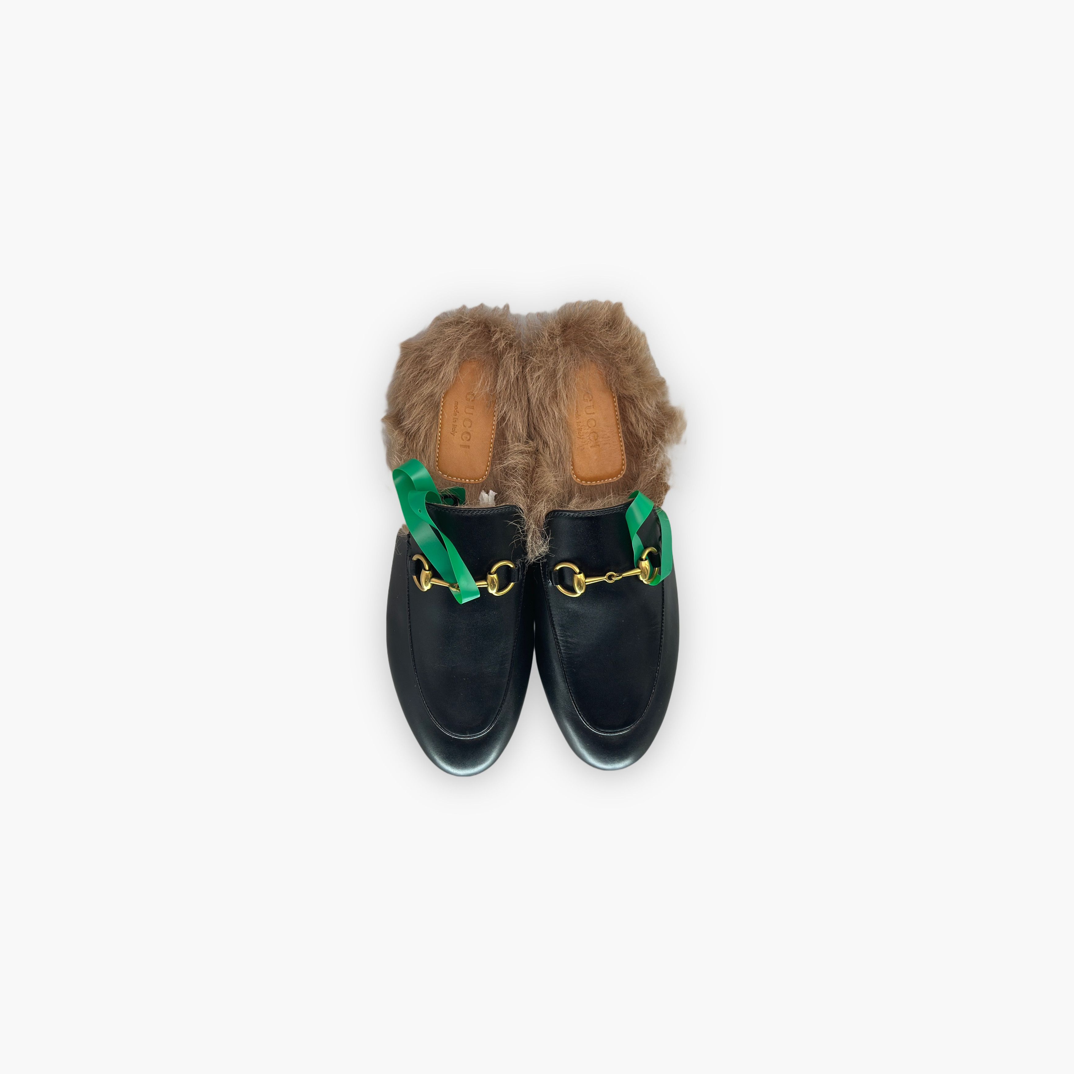 Gucci Gucci Princetown Fur-Lined Mules Size 36 Size US 6 / IT 36 - 9 Thumbnail