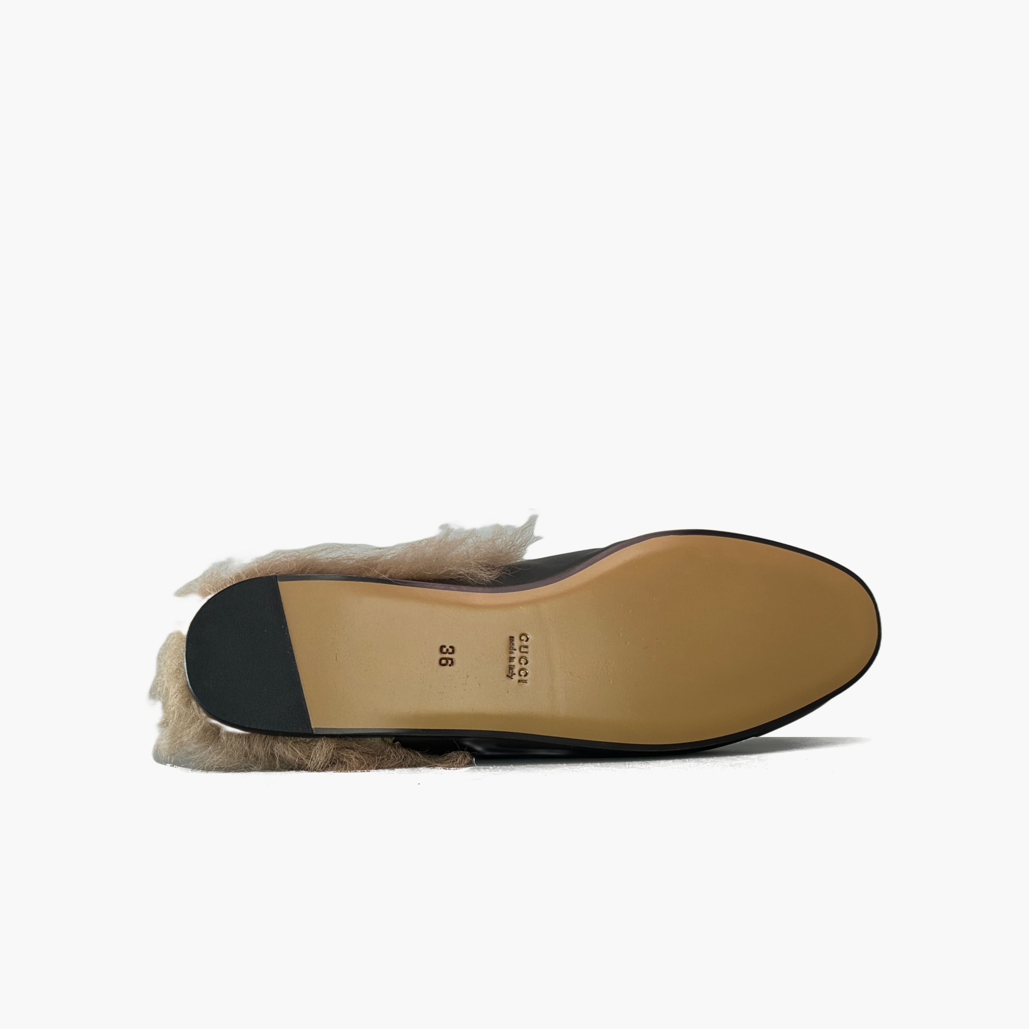 Gucci Gucci Princetown Fur-Lined Mules Size 36 Size US 6 / IT 36 - 7 Thumbnail