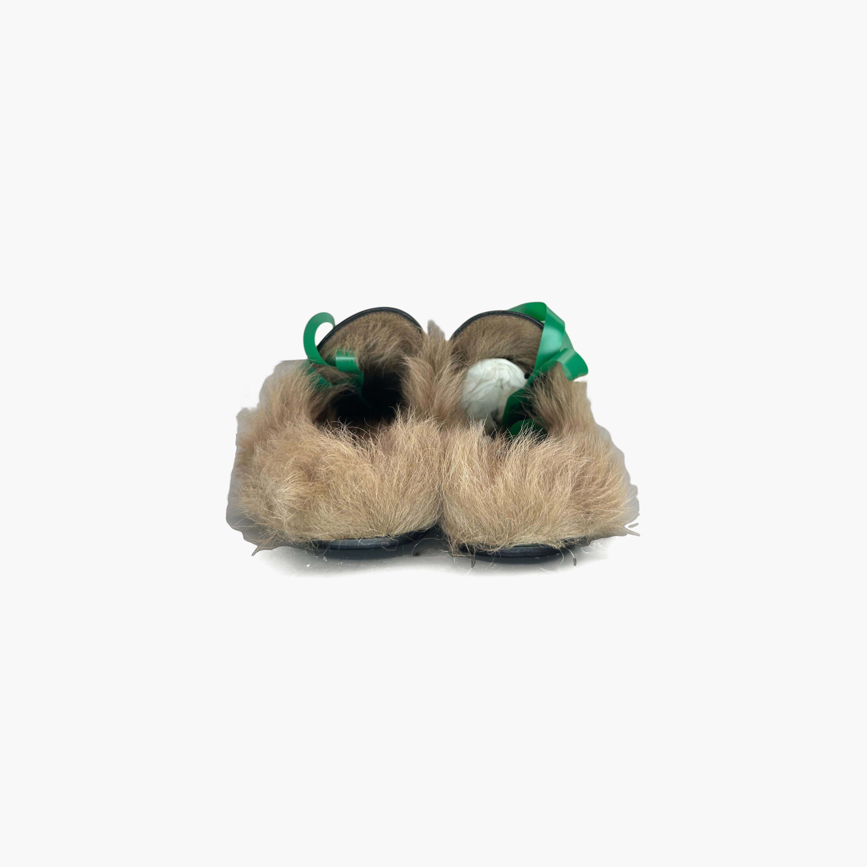 Gucci Gucci Princetown Fur-Lined Mules Size 36 Size US 6 / IT 36 - 6 Thumbnail