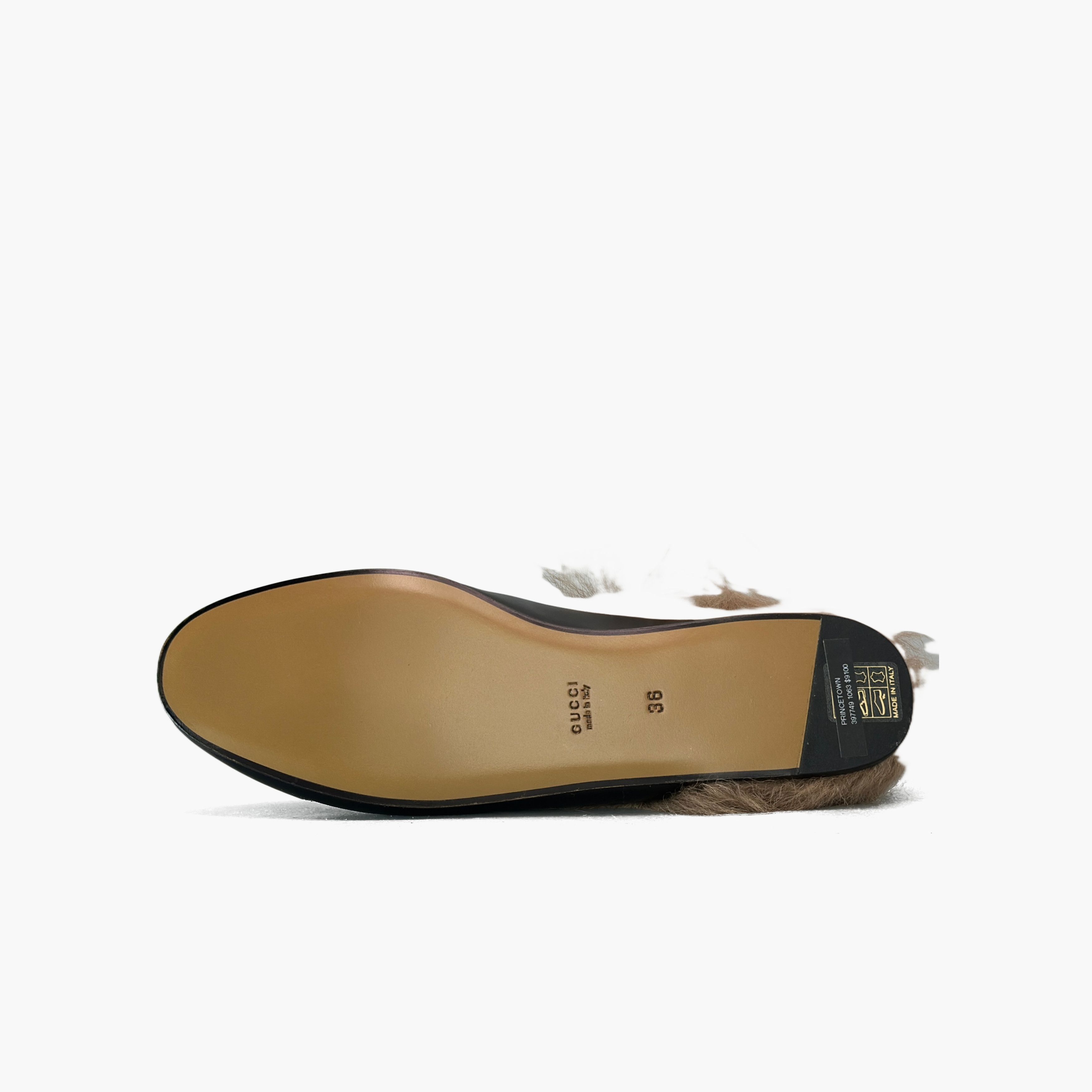 Gucci Gucci Princetown Fur-Lined Mules Size 36 Size US 6 / IT 36 - 8 Thumbnail