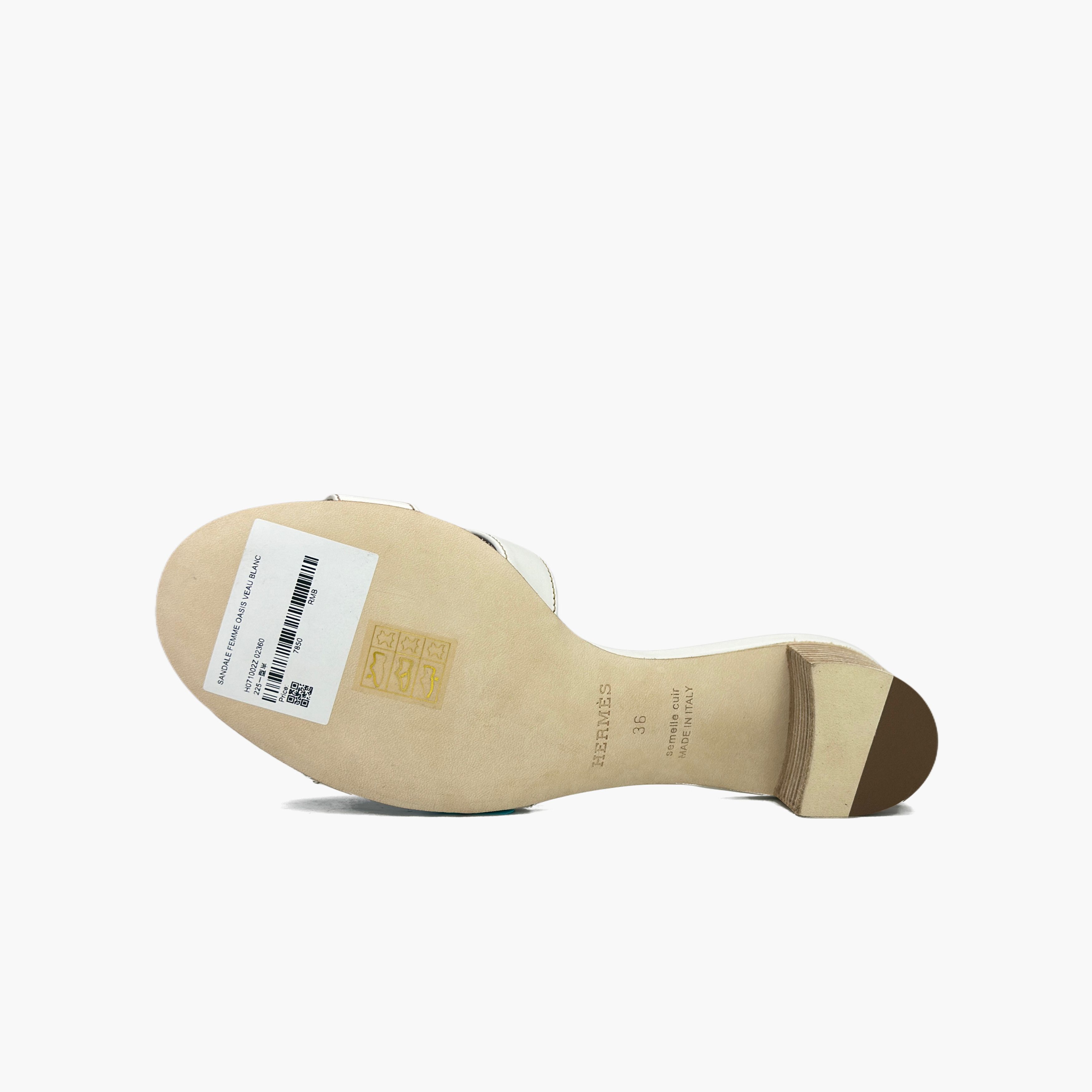 Hermes Hermès Oasis Leather Sandals Size 36 Size US 6 / IT 36 - 8 Thumbnail