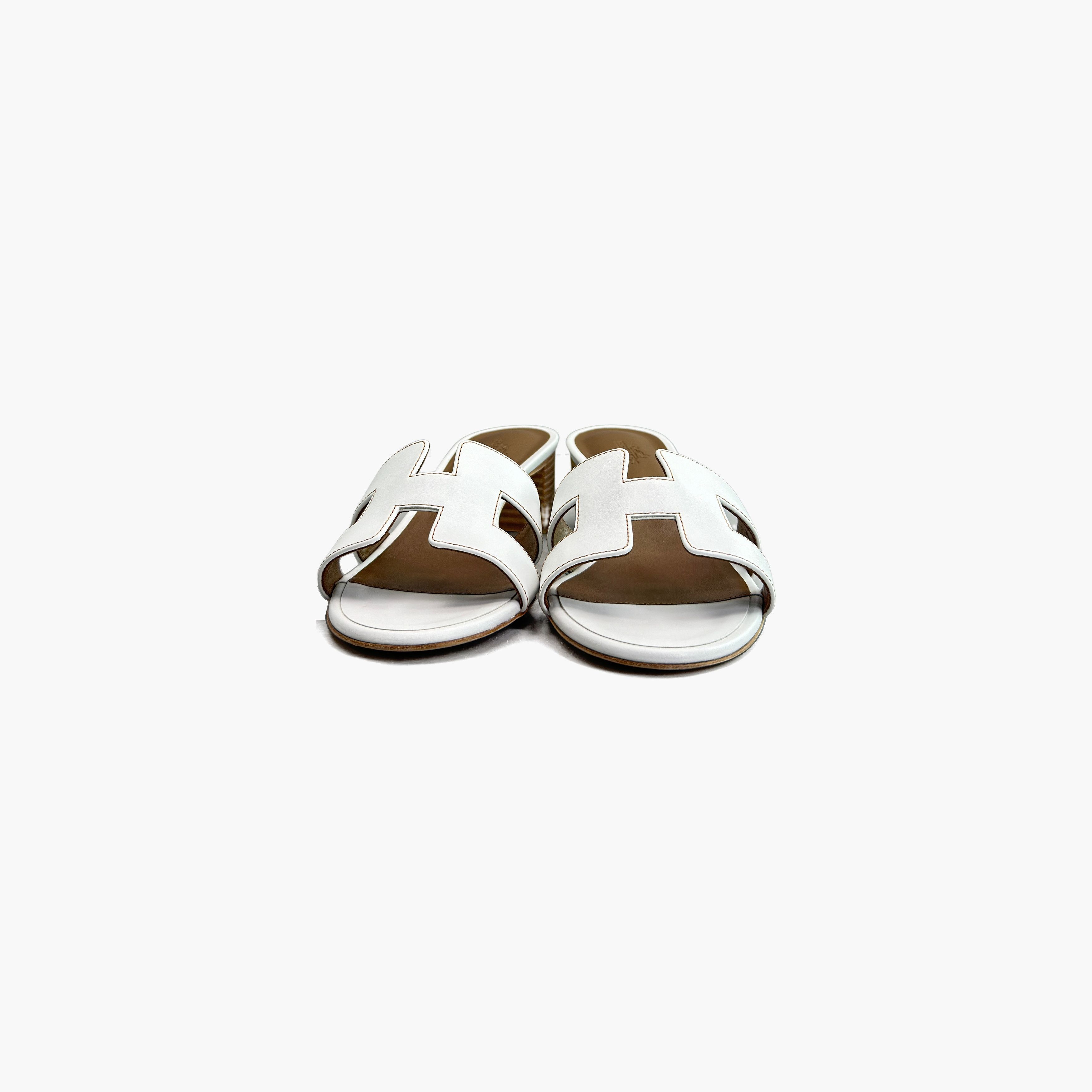 Hermes Hermès Oasis H-Logo Sandals Size 37 Size US 7 / IT 37 - 5 Thumbnail