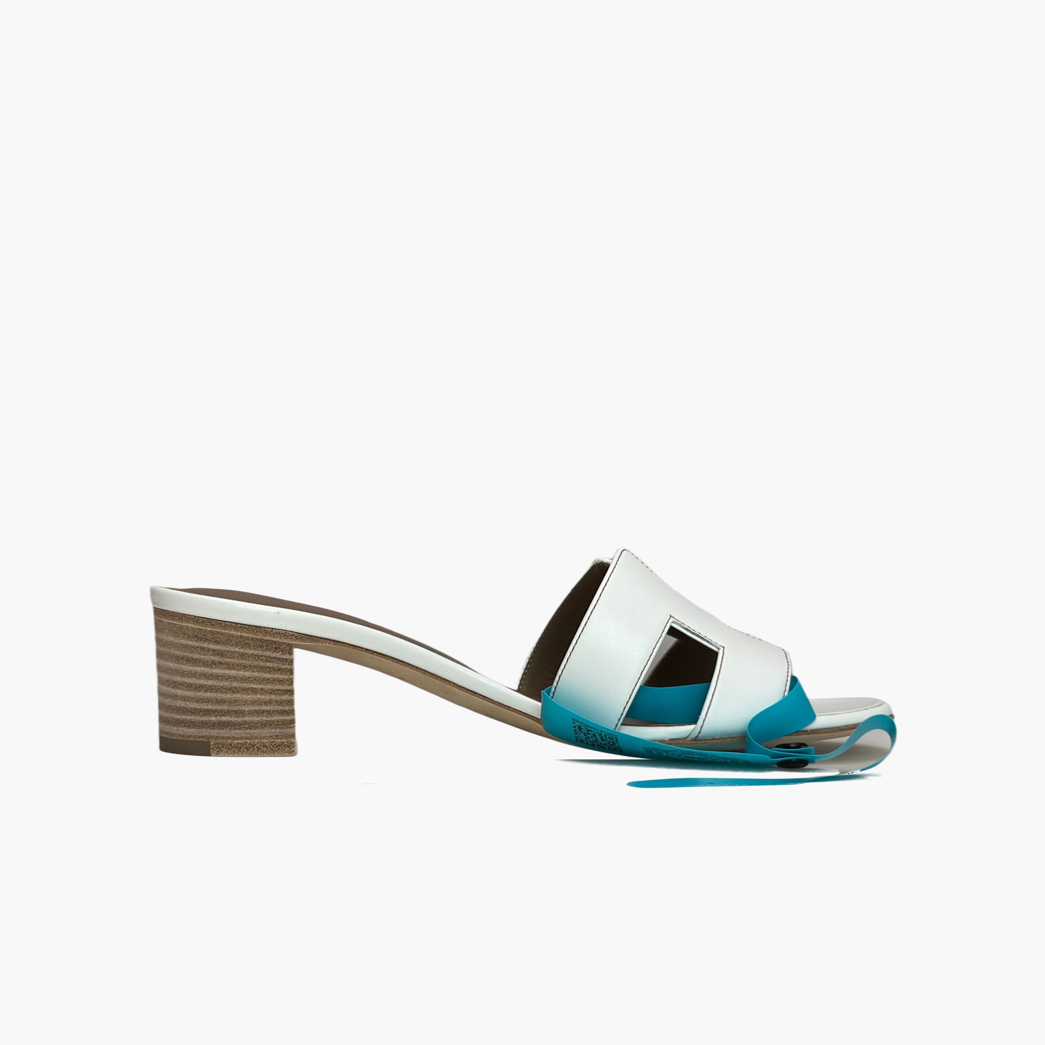 Hermes Hermès Oasis Leather Sandals White Size 37 Size US 7 / IT 37 - 2 Thumbnail