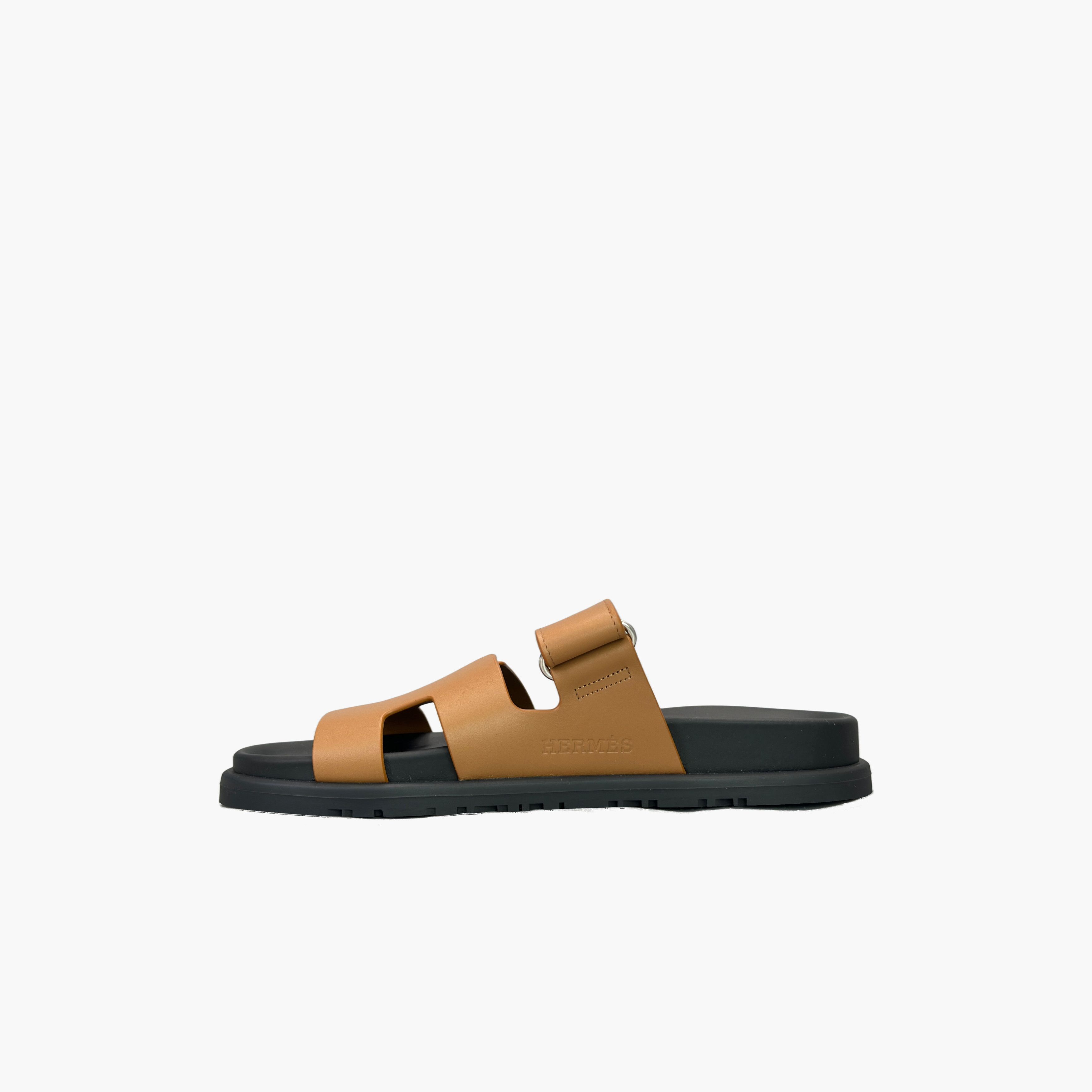 Hermes Hermès Chypre Leather Sandals Size 35 Size US 5 / IT 35 - 3 Thumbnail