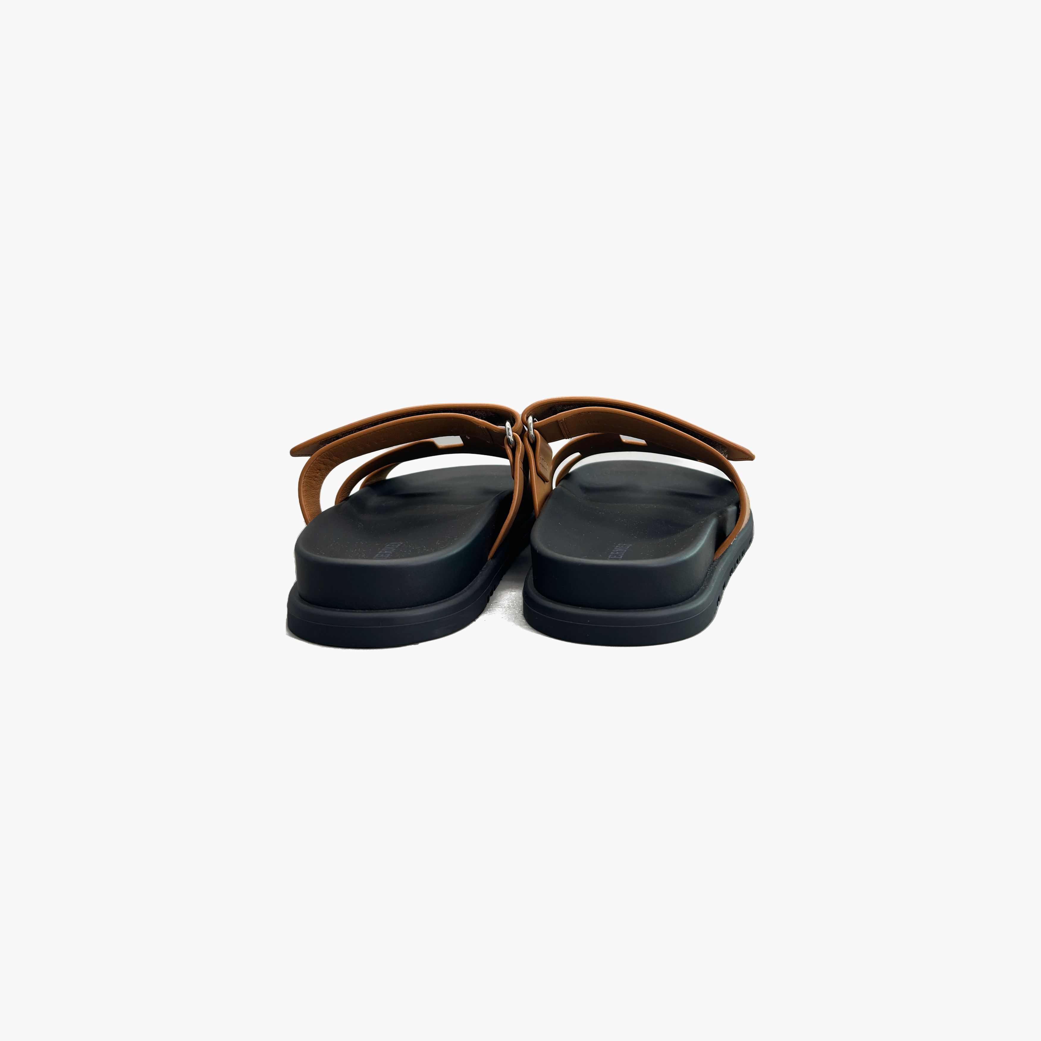 Hermes Hermès Chypre Leather Sandals Size 35 Size US 5 / IT 35 - 6 Thumbnail