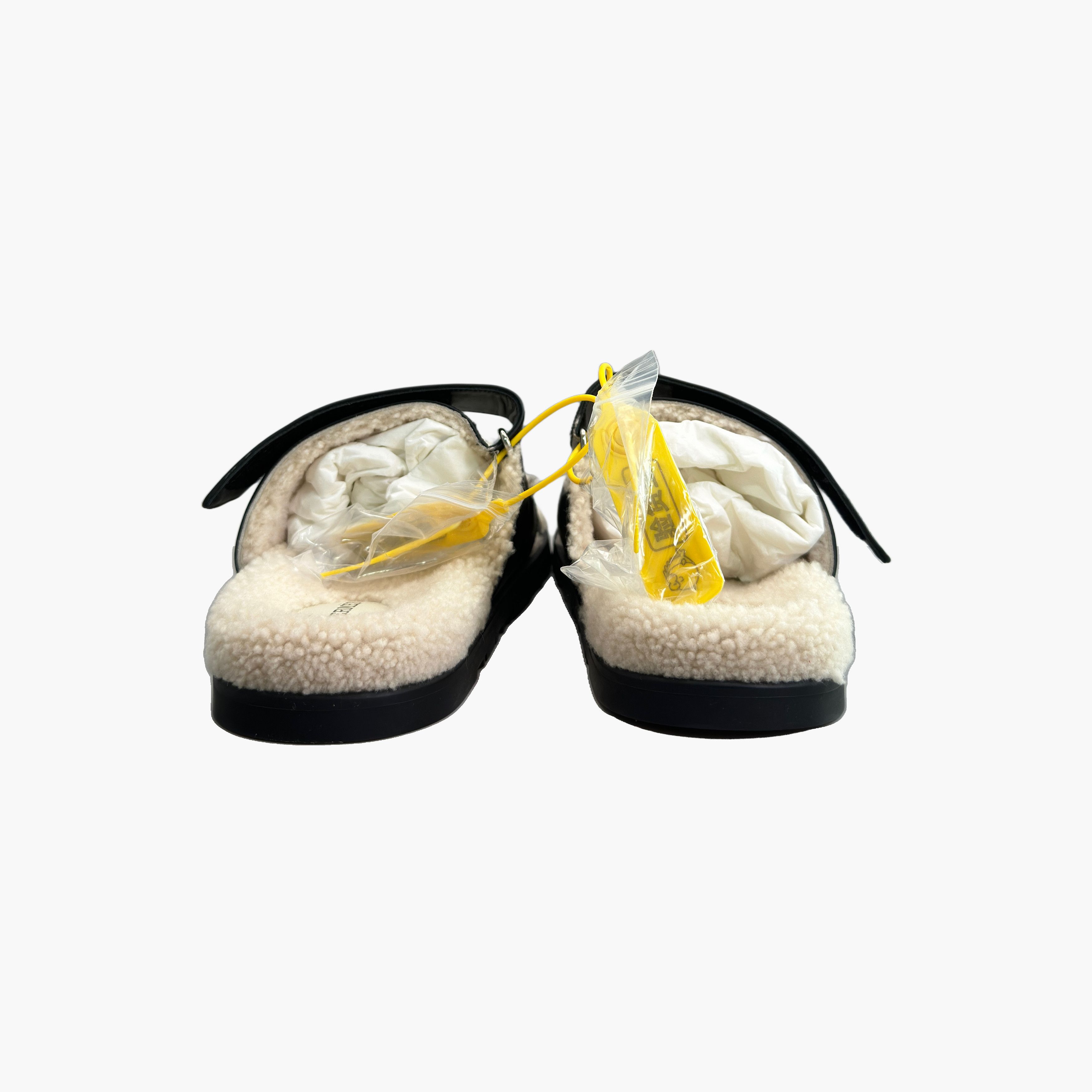 Hermes Hermes Chypre Leather Shearling Sandals Size 9 Size US 9 / EU 42 - 6 Thumbnail